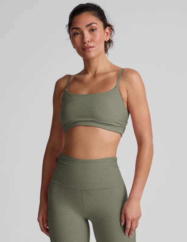 Spacedye Raise The Barre Shirred Bra sold by Beyond Yoga