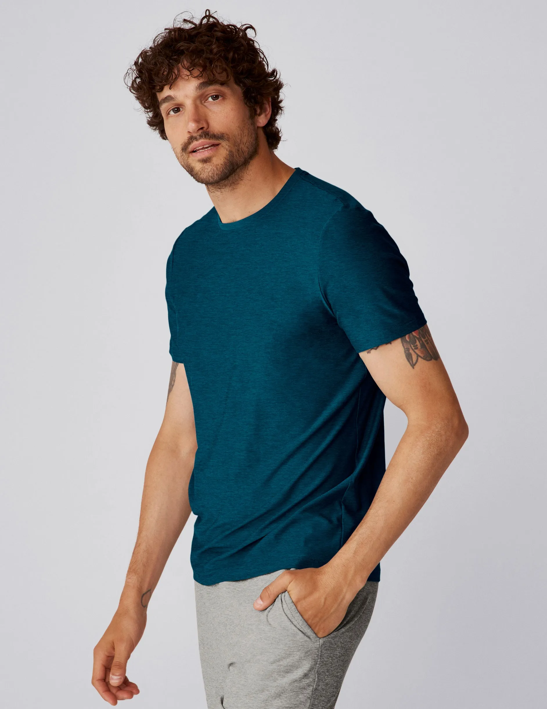 Always Beyond Men's Crew Tee 2.0 sold by Beyond Yoga product image thumbnail 2