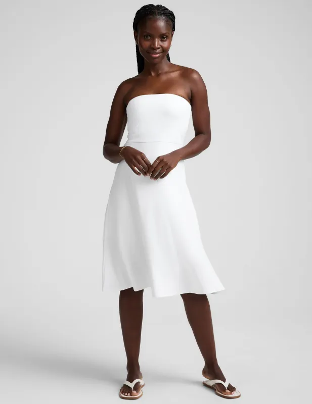 Featherweight Strapless Dress sold by Beyond Yoga