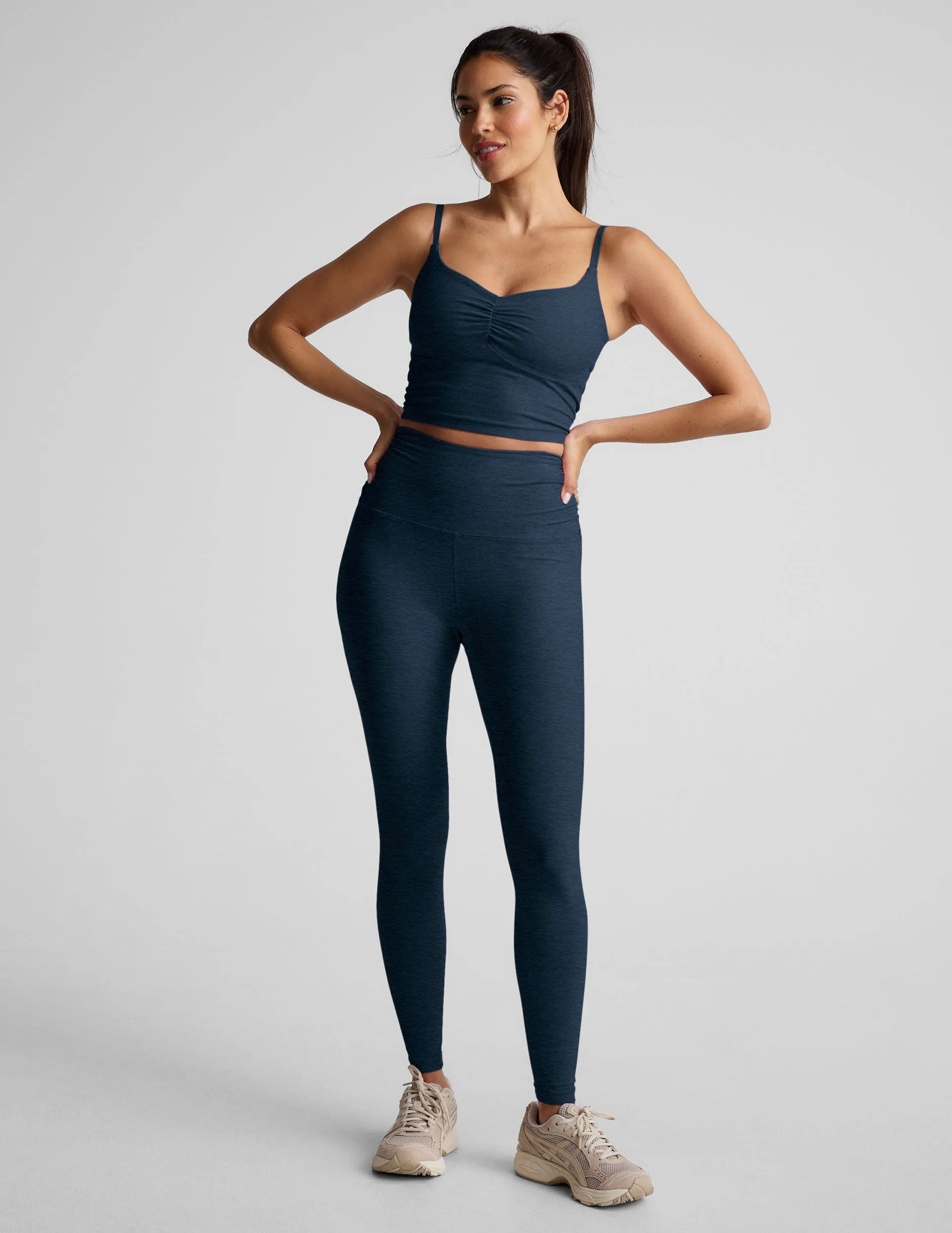 Spacedye Raise The Barre Shirred Legging sold by Beyond Yoga