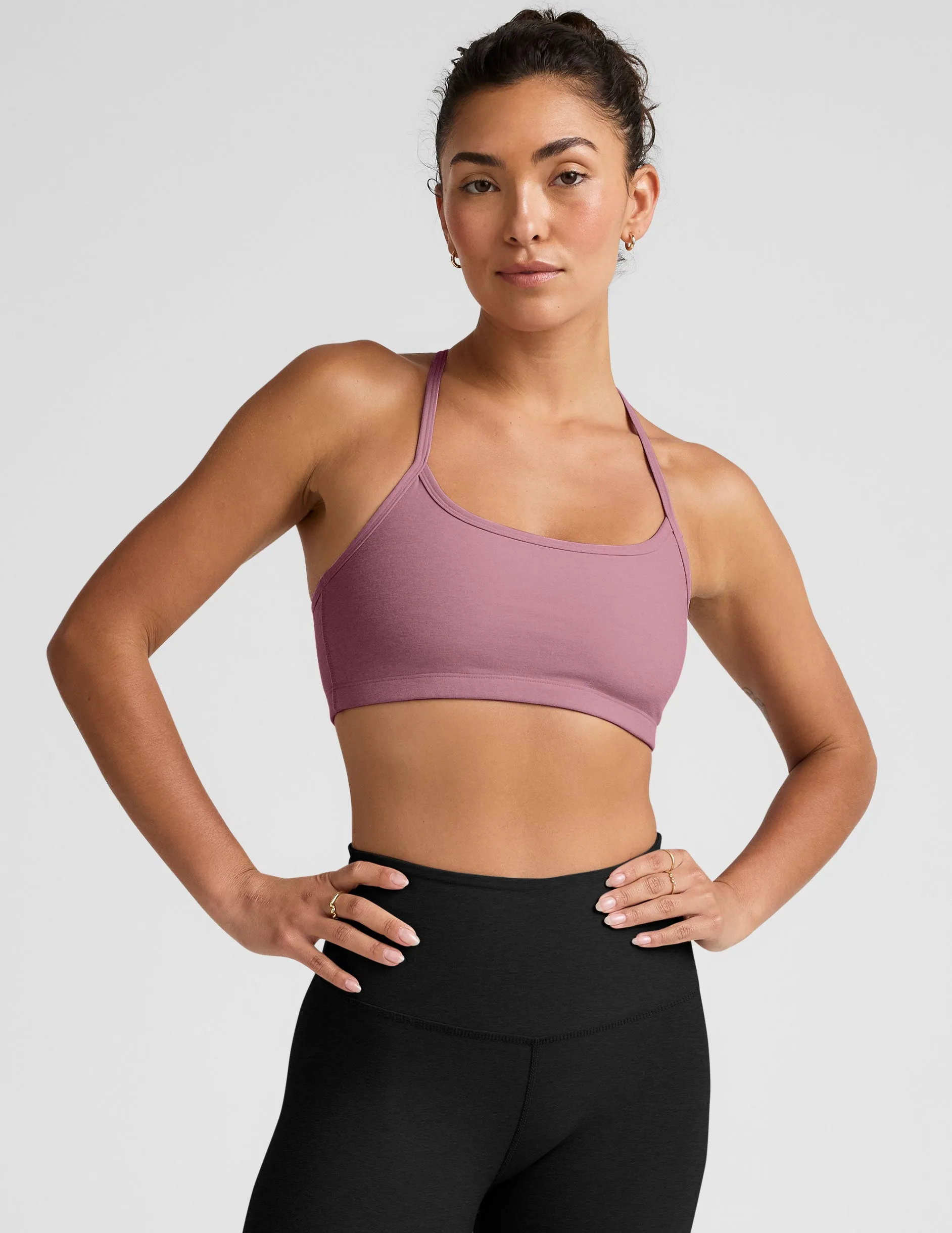 Spacedye Slim Racerback Bra sold by Beyond Yoga