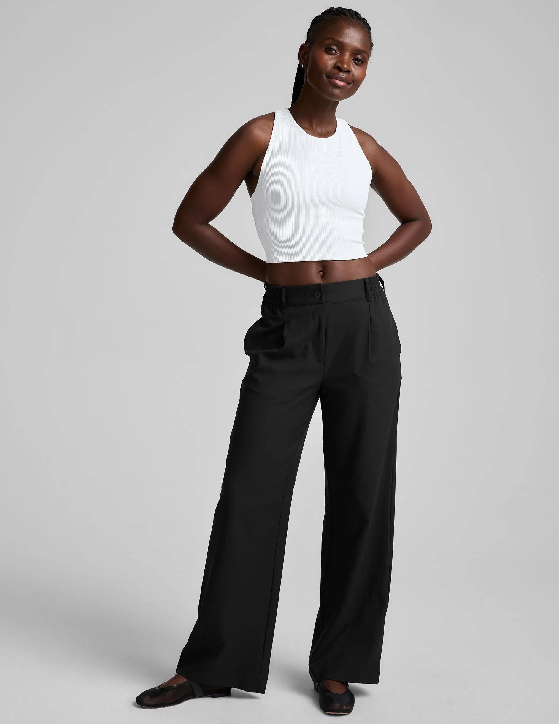 Refocus Ribbed Cropped Tank sold by Beyond Yoga product image thumbnail 5