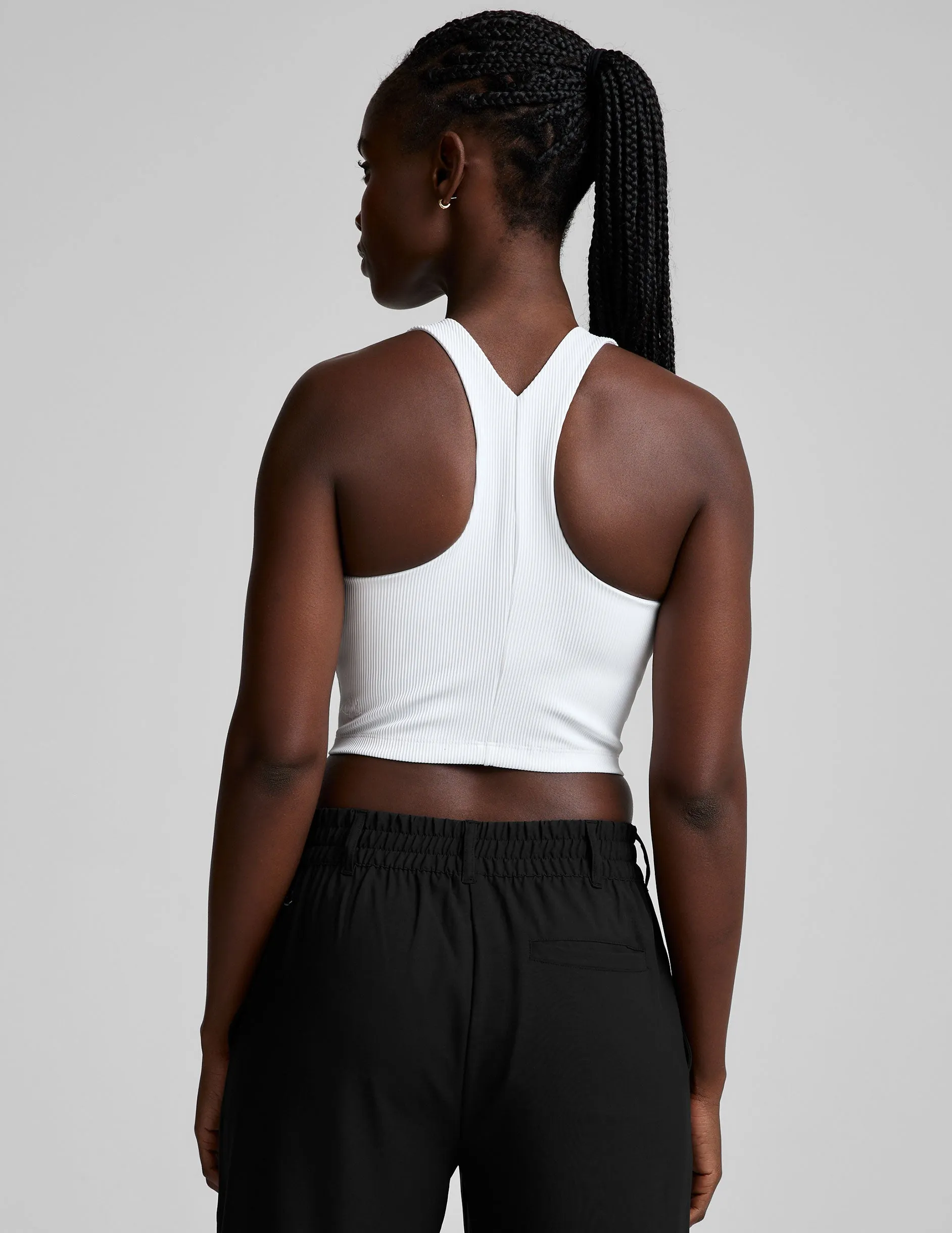 Refocus Ribbed Cropped Tank sold by Beyond Yoga product image thumbnail 2