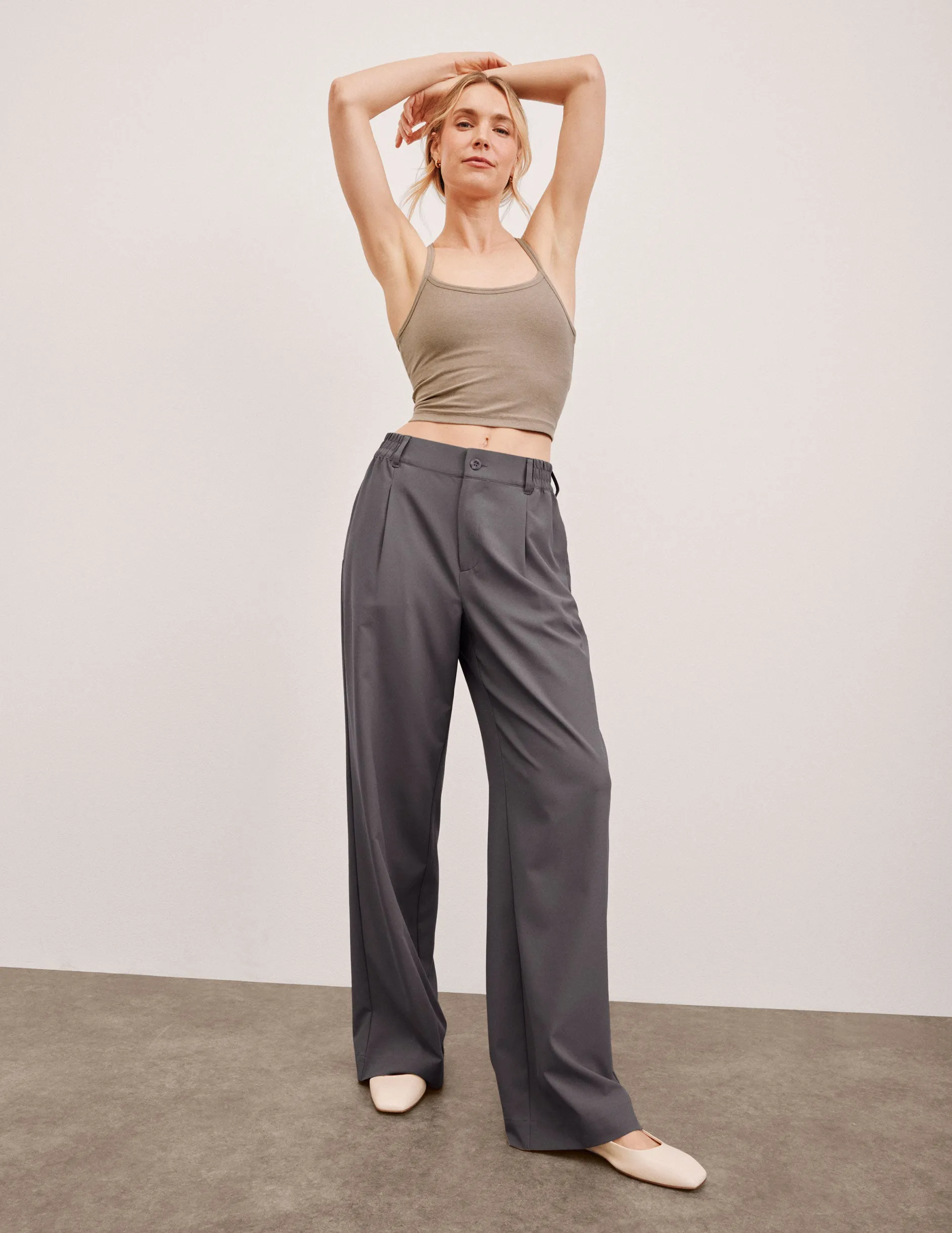 Status Wide Leg Trouser 31" sold by Beyond Yoga
