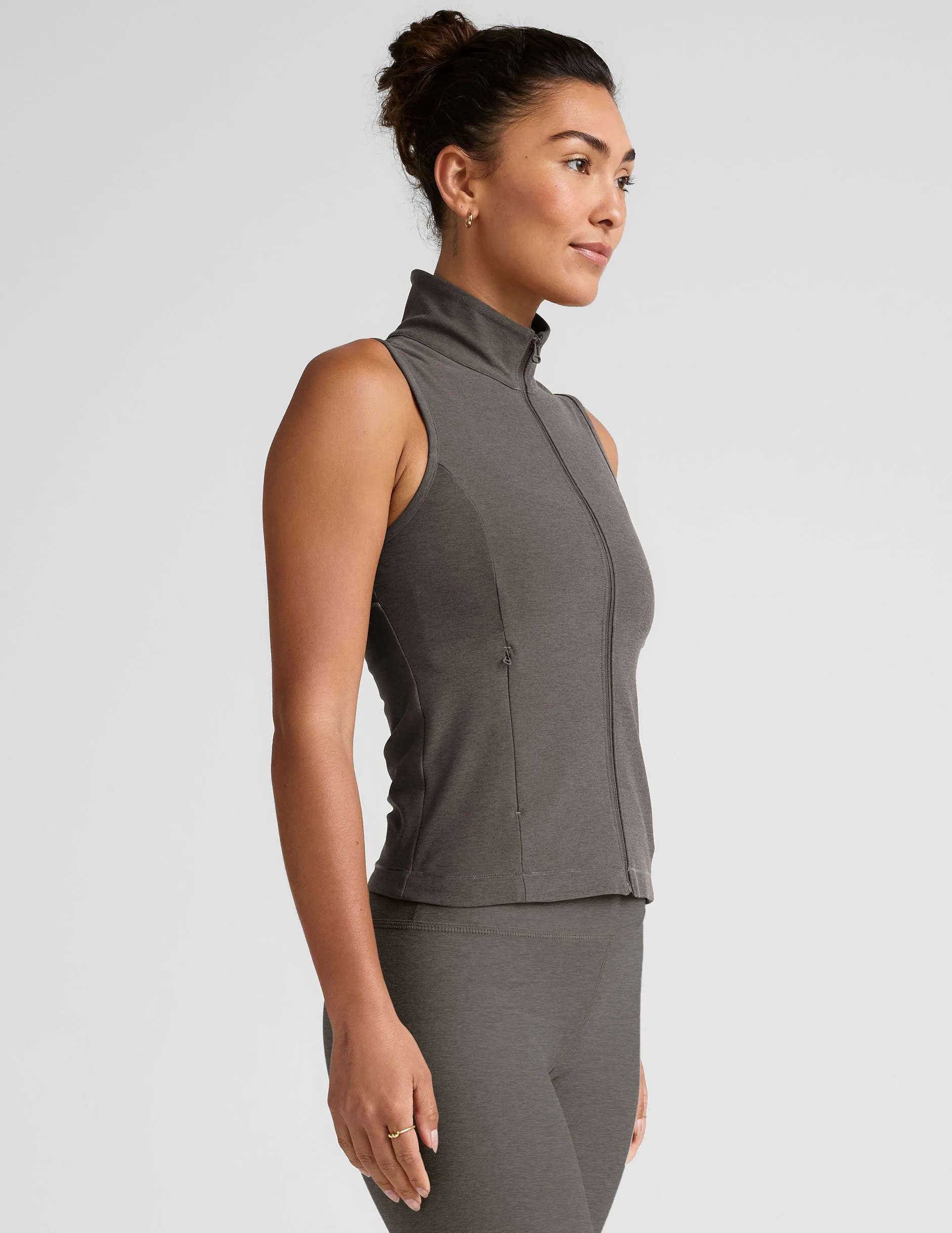 Venice Zip-Front Vest sold by Beyond Yoga product image thumbnail 2