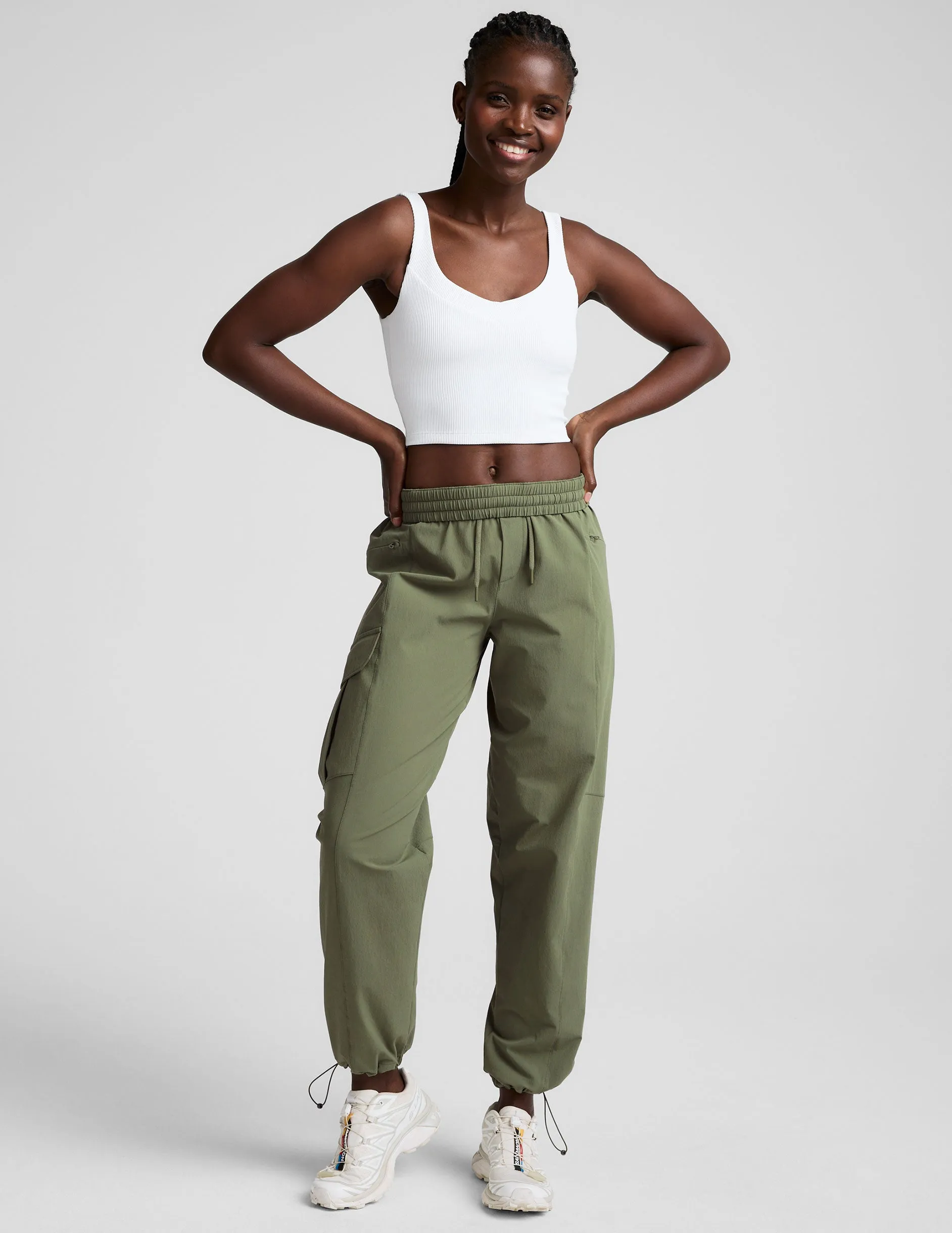 Impulse Ribbed Cropped Tank sold by Beyond Yoga product image thumbnail 5