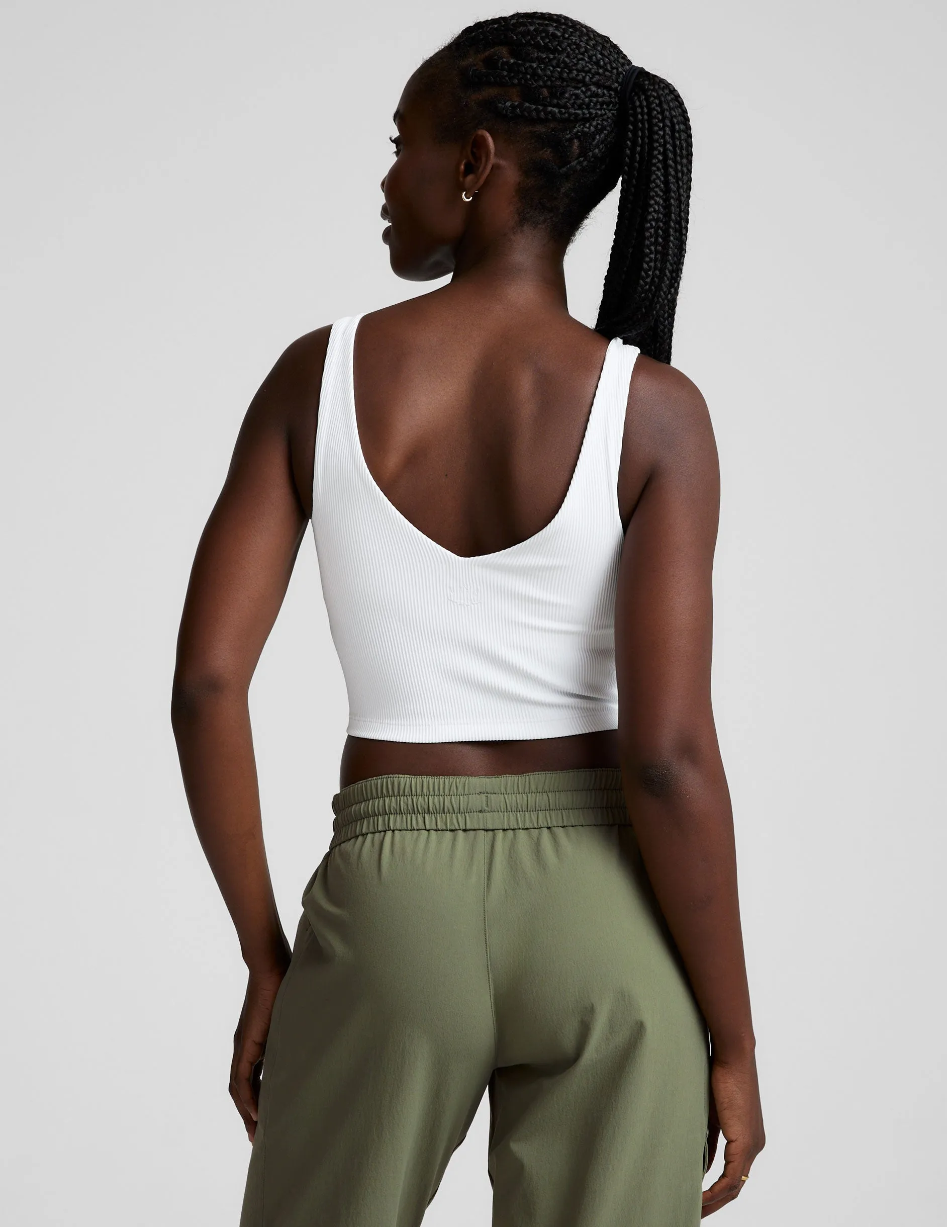 Impulse Ribbed Cropped Tank sold by Beyond Yoga product image thumbnail 4