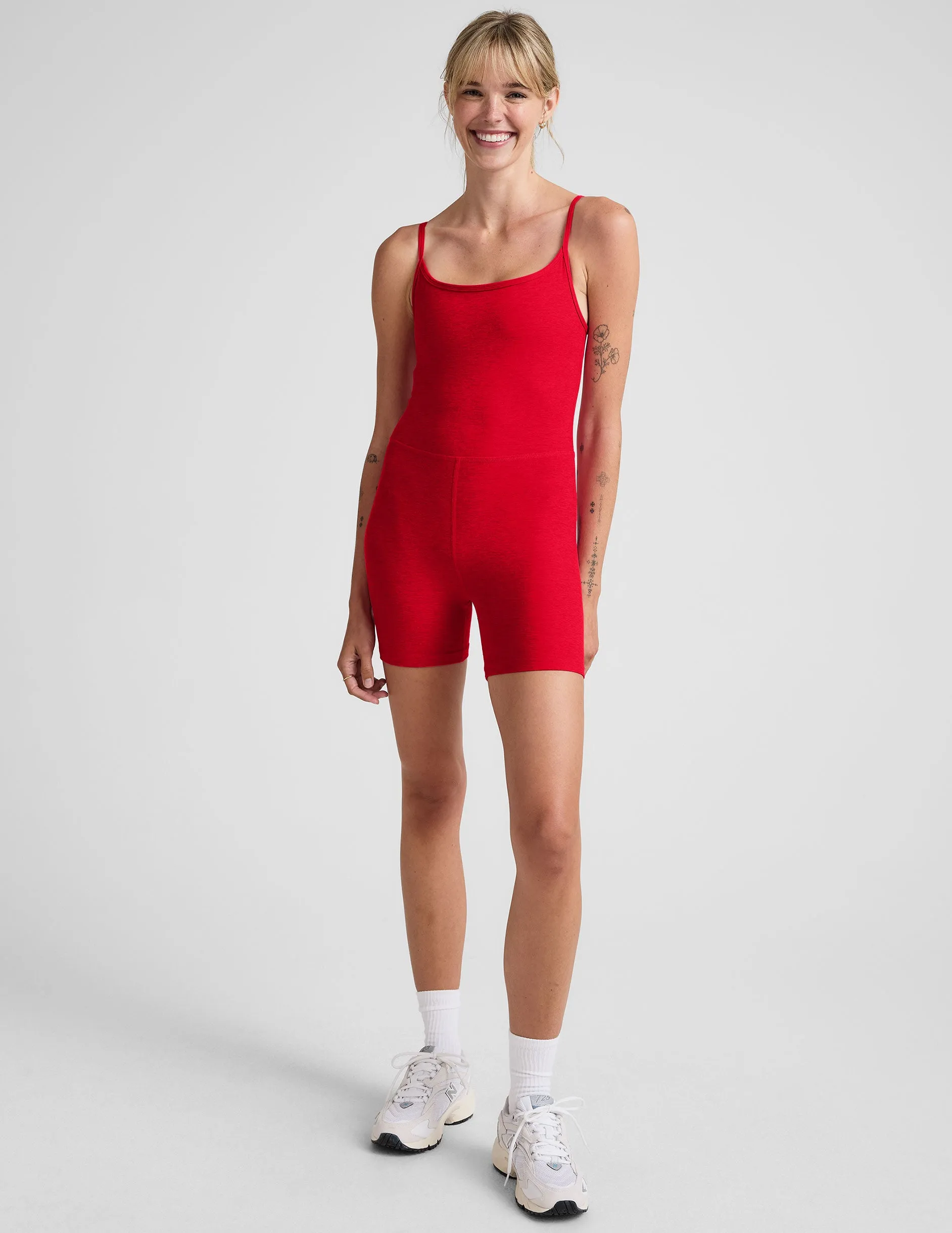 Spacedye Keep Pace Biker Jumpsuit sold by Beyond Yoga