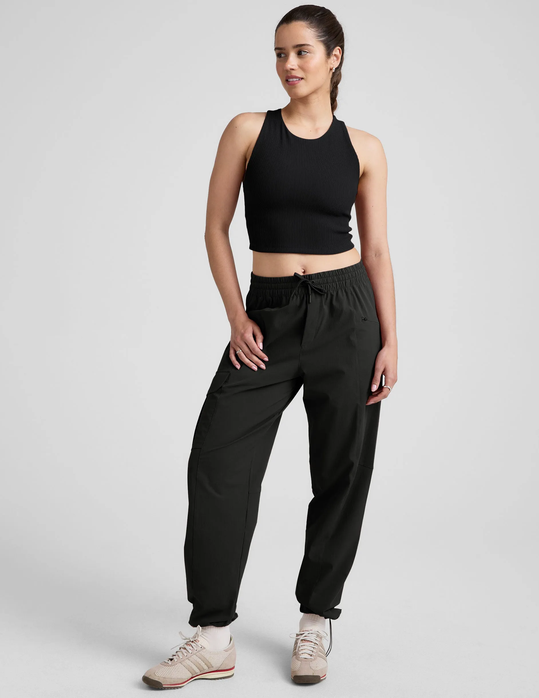 Refocus Ribbed Cropped Tank sold by Beyond Yoga product image thumbnail 4