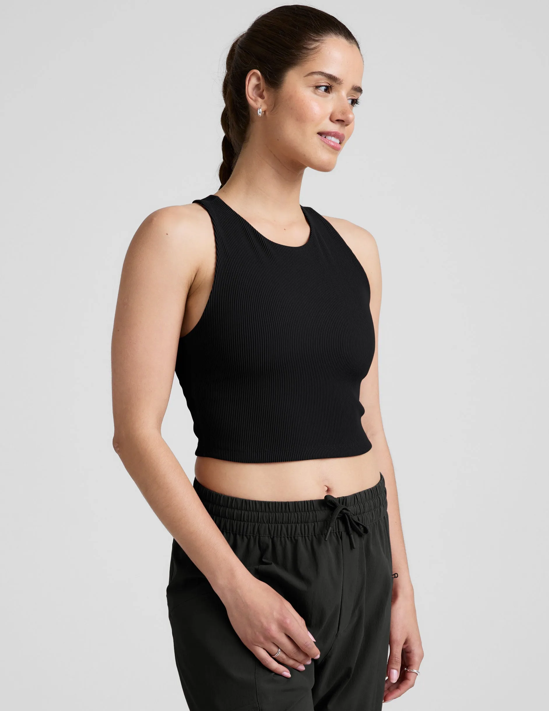 Refocus Ribbed Cropped Tank sold by Beyond Yoga product image thumbnail 2