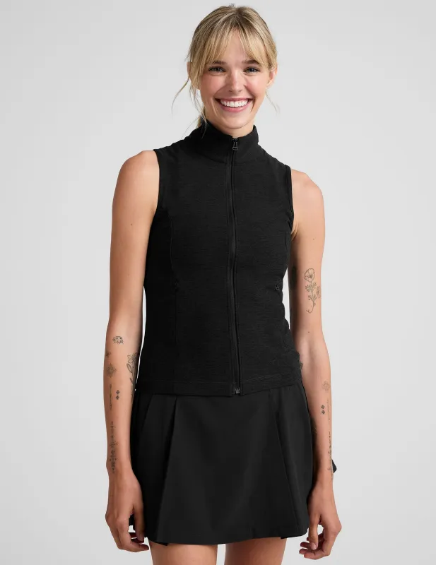 Venice Zip-Front Vest sold by Beyond Yoga