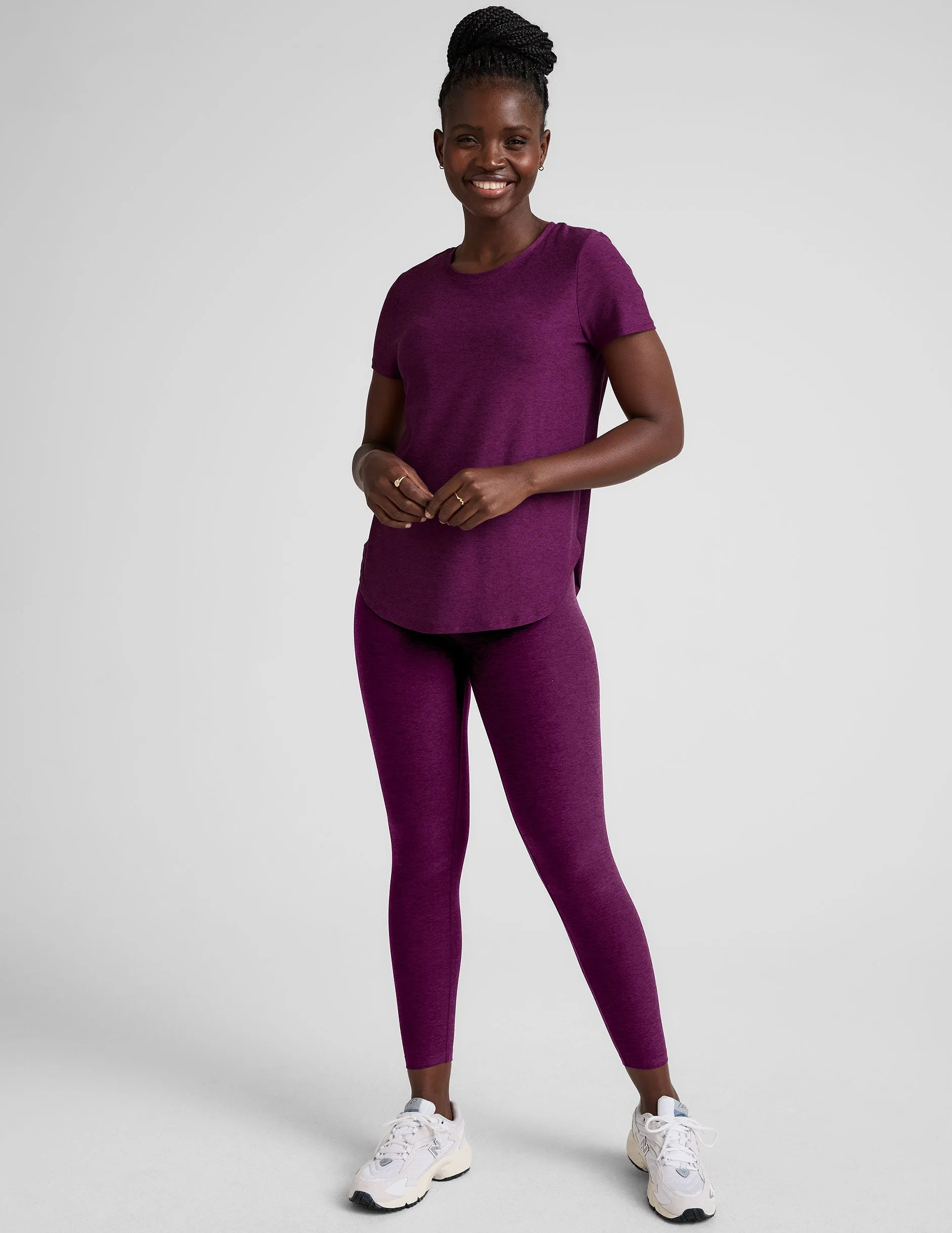 Featherweight On The Down Low Tee sold by Beyond Yoga product image thumbnail 4