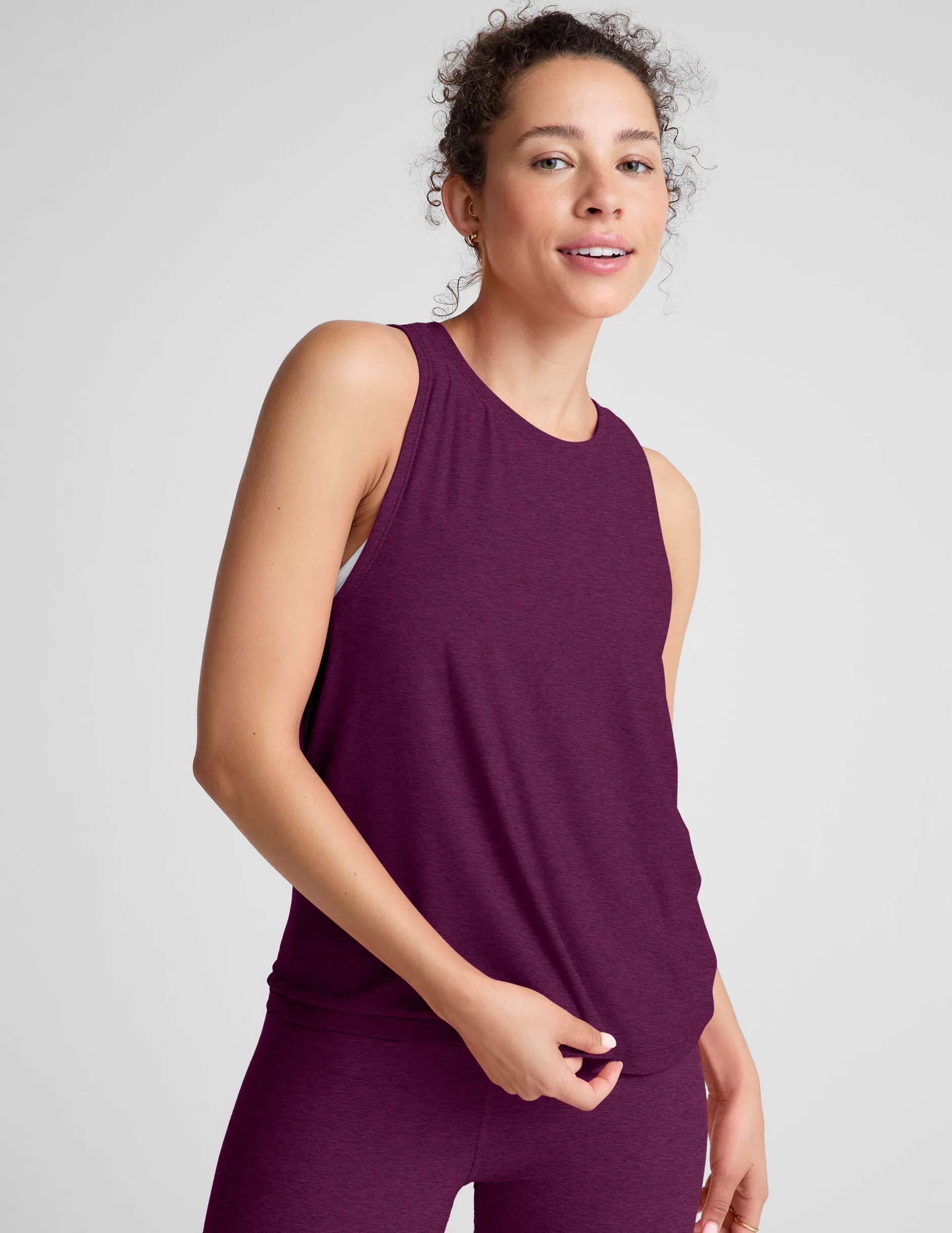 Featherweight Rebalance Tank sold by Beyond Yoga