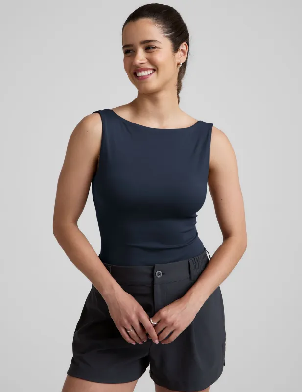 Eclipse Open Back Tank sold by Beyond Yoga
