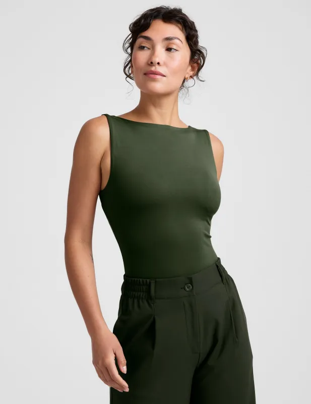 Eclipse Open Back Tank sold by Beyond Yoga