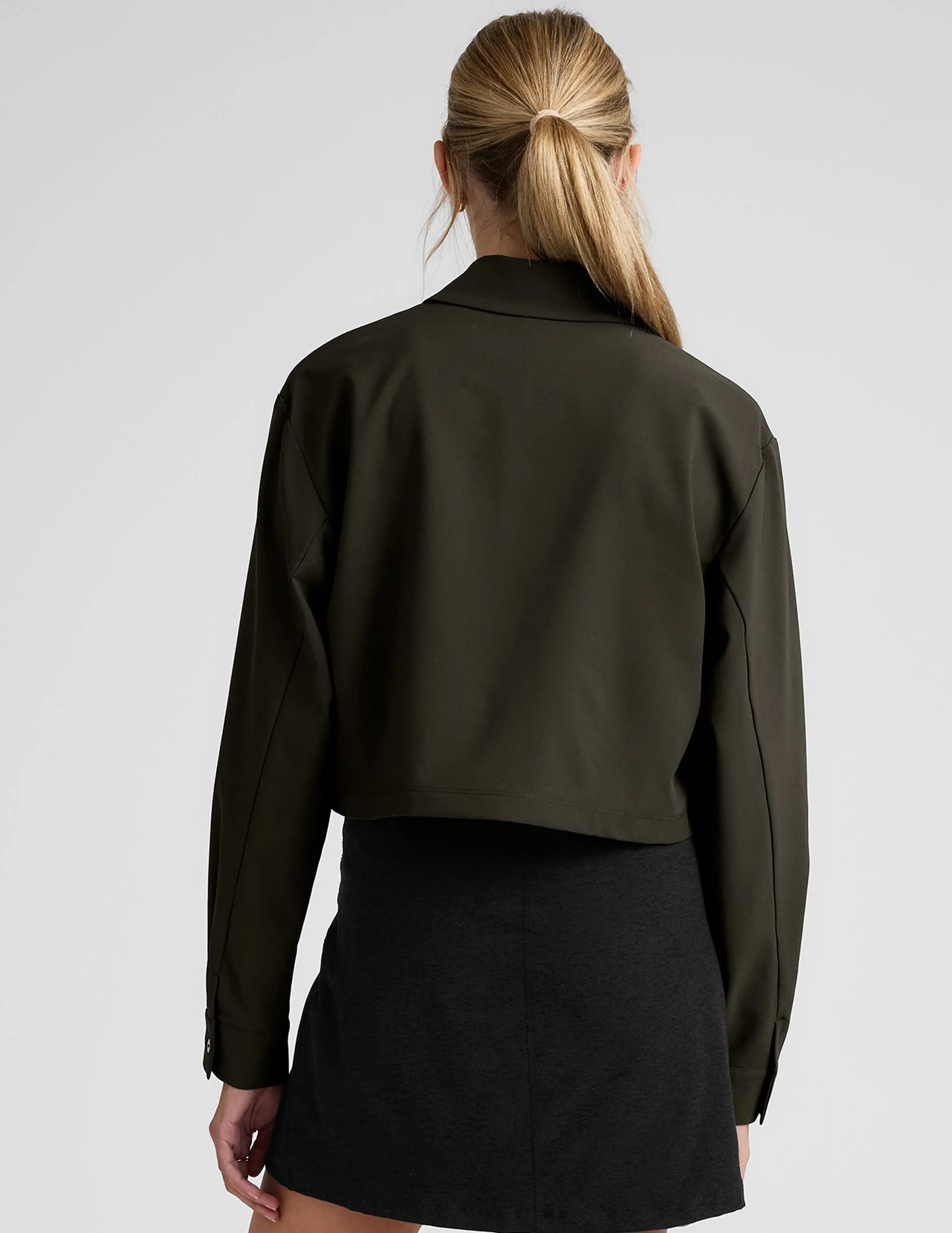 Midtown Cropped Jacket sold by Beyond Yoga product image thumbnail 5