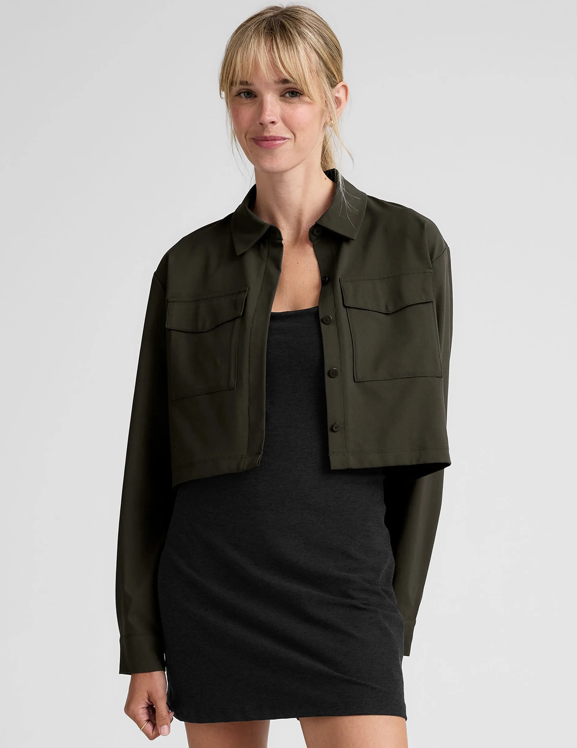 Midtown Cropped Jacket sold by Beyond Yoga product image thumbnail 3