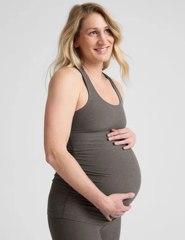 Spacedye Bases Covered Maternity Tank sold by Beyond Yoga
