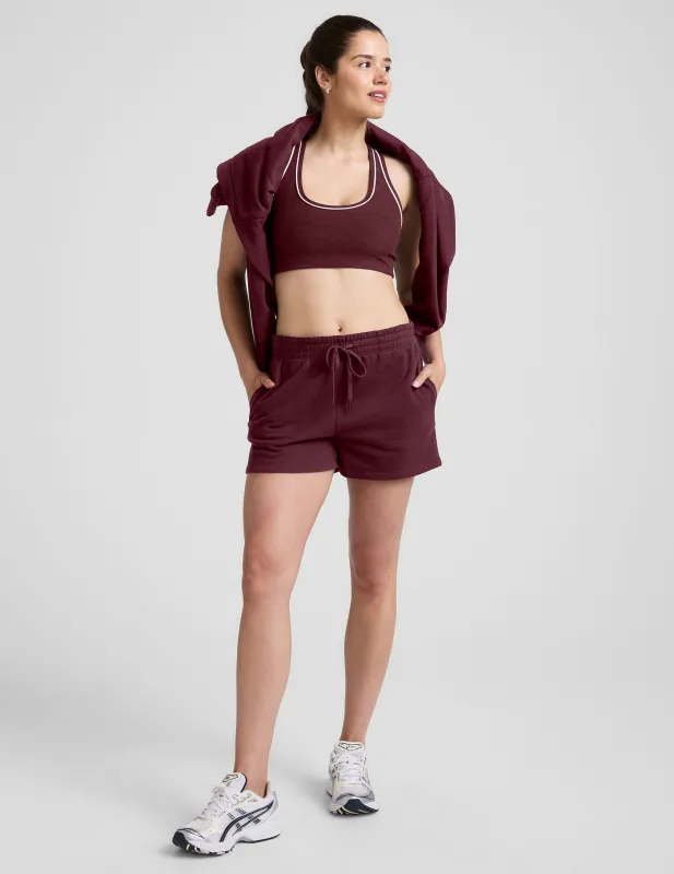 LuxeFleece Sweat Short sold by Beyond Yoga