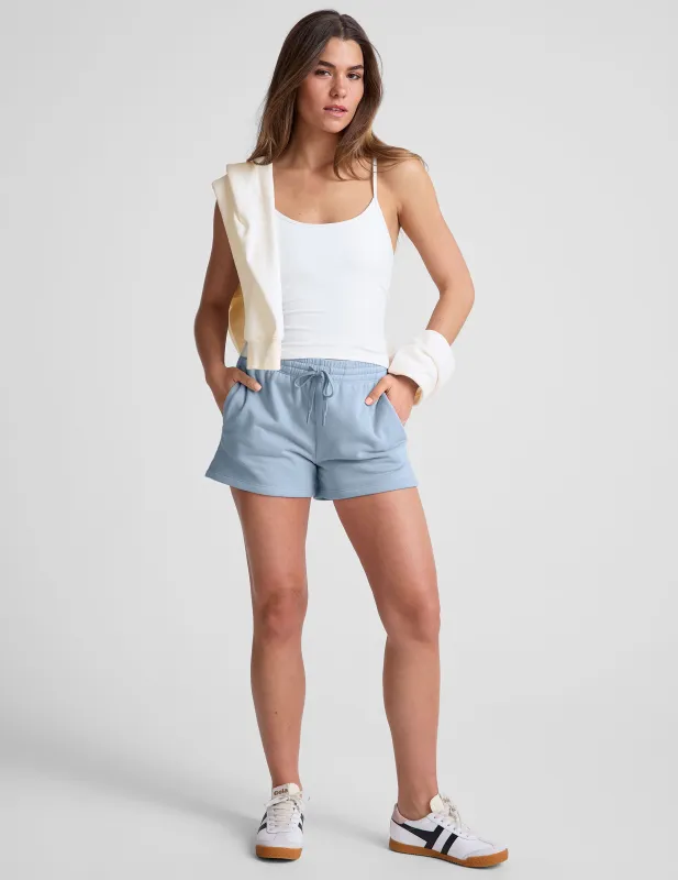 LuxeFleece Sweat Short sold by Beyond Yoga