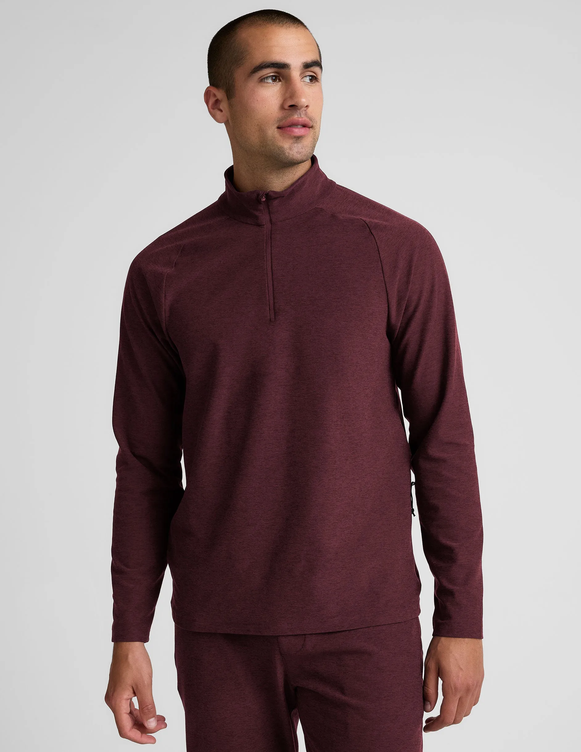 Spacedye Terrain Men's Quarter Zip Pullover sold by Beyond Yoga