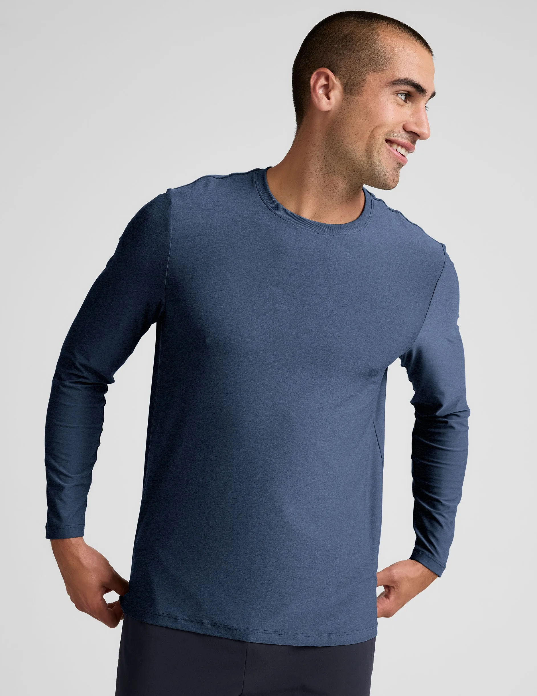 Always Beyond Men's Long Sleeve Crew 2.0 sold by Beyond Yoga