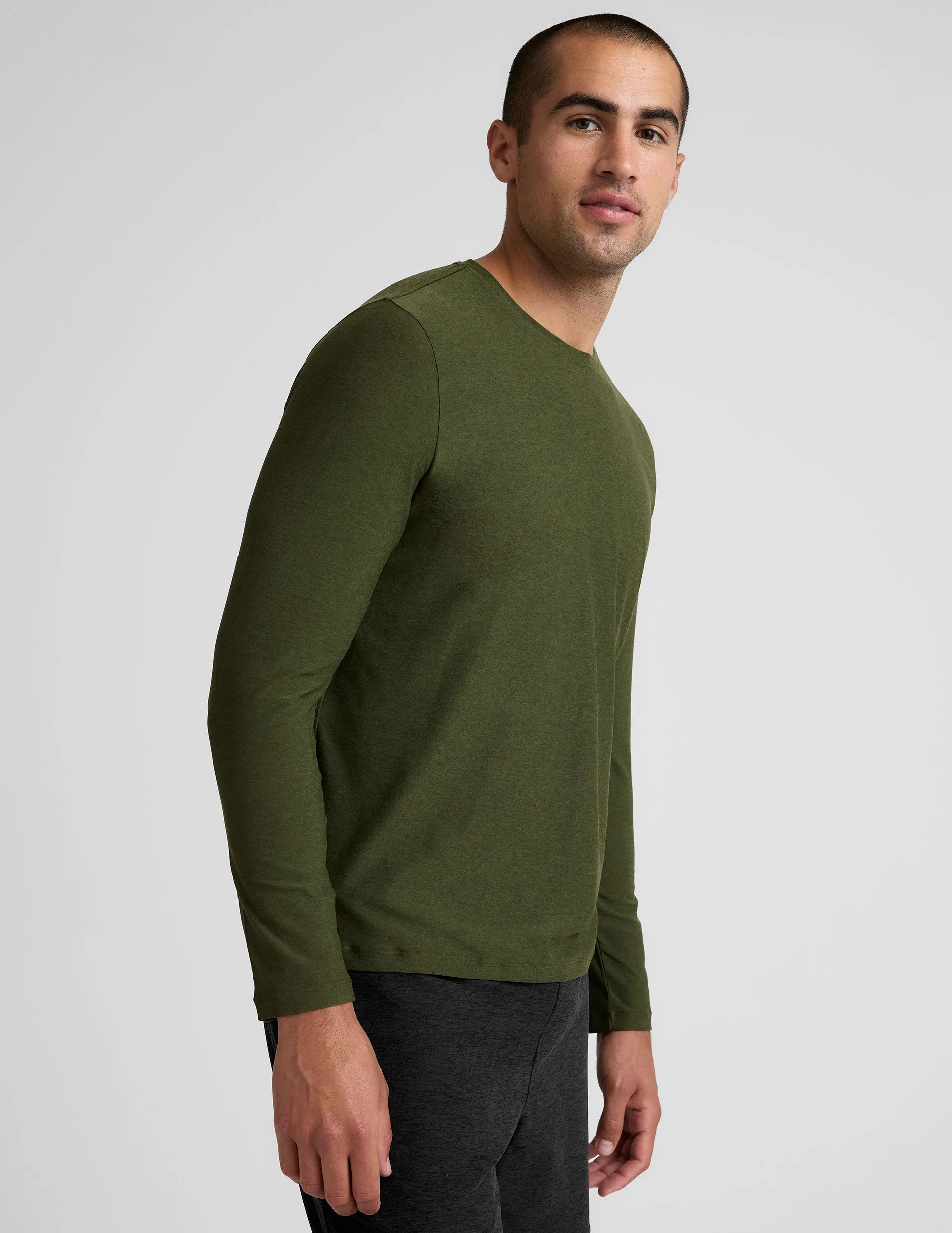 Always Beyond Men's Long Sleeve Crew 2.0 sold by Beyond Yoga product image thumbnail 2
