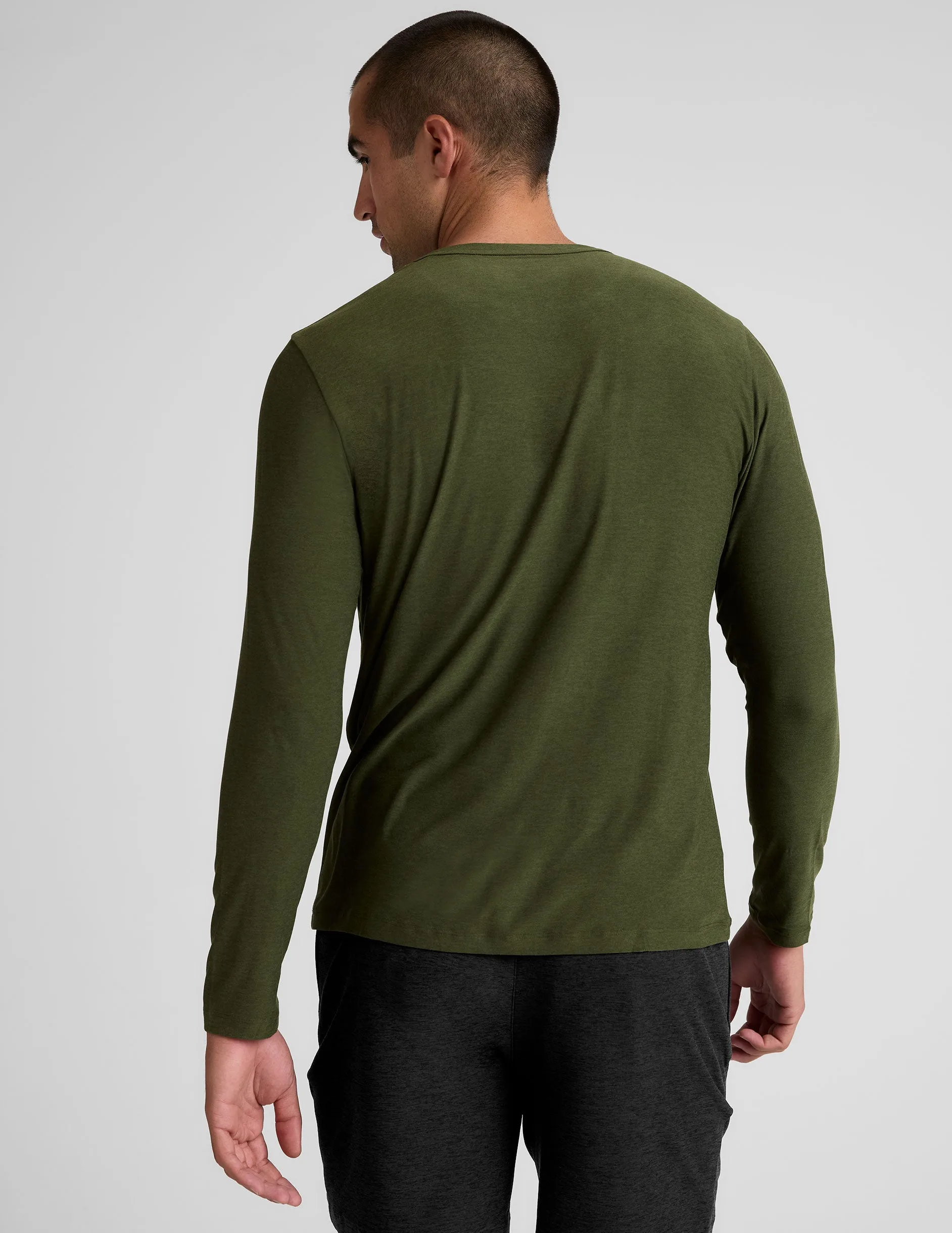 Always Beyond Men's Long Sleeve Crew 2.0 sold by Beyond Yoga product image thumbnail 3