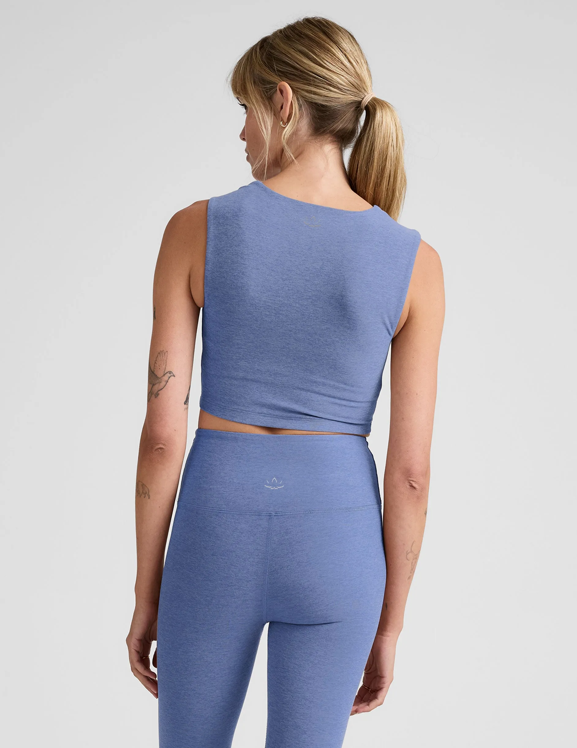 Spacedye Square Up Cropped Tank sold by Beyond Yoga product image thumbnail 3