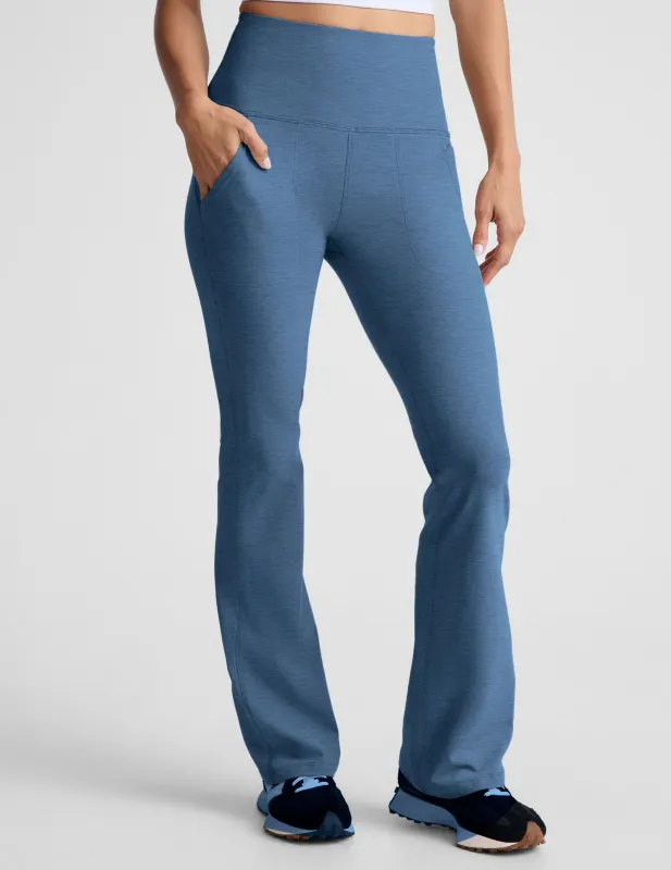 Spacedye High Waisted Practice Pocket Bootcut Pant sold by Beyond Yoga