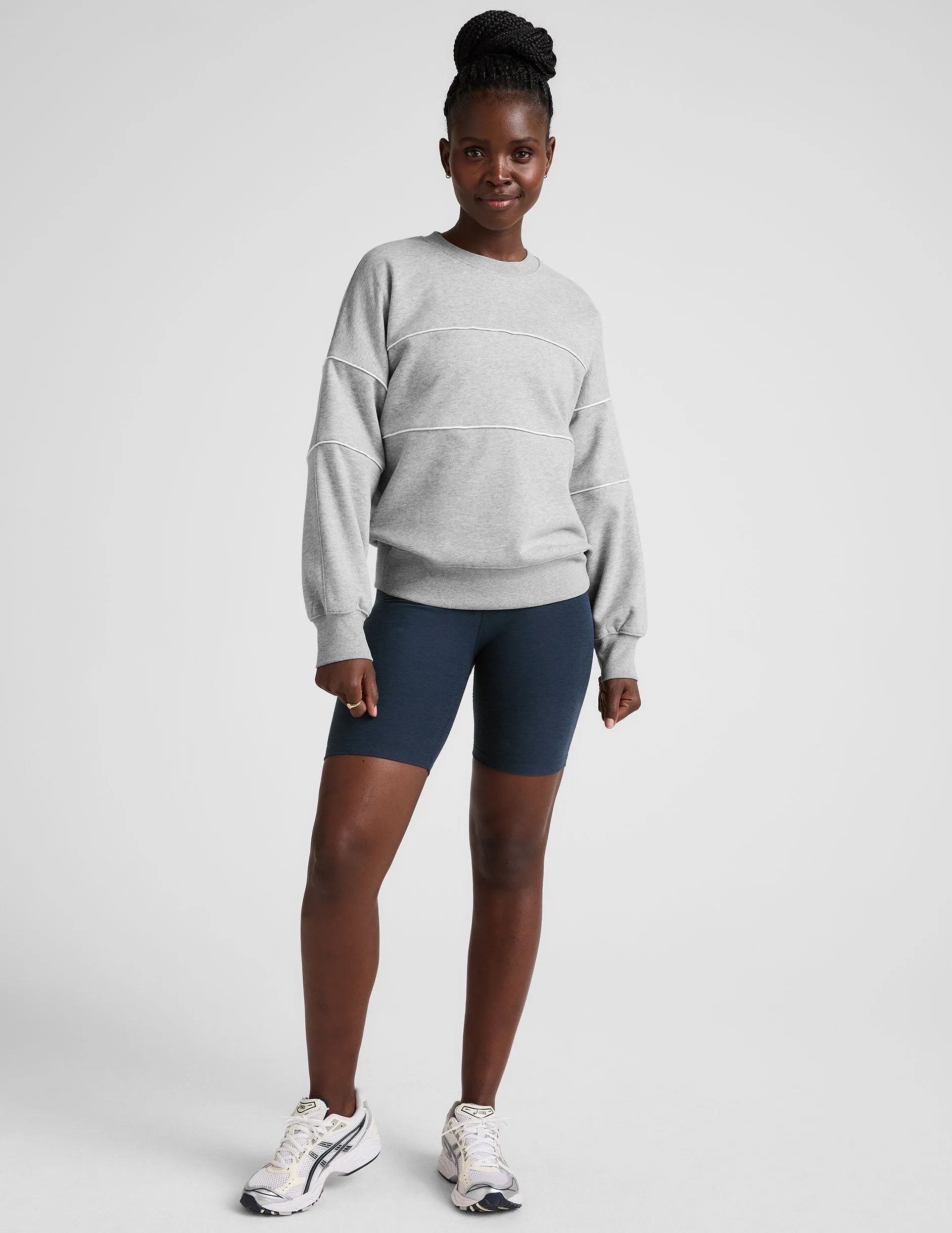 LuxeFleece Piper Boxy Sweatshirt sold by Beyond Yoga product image thumbnail 5