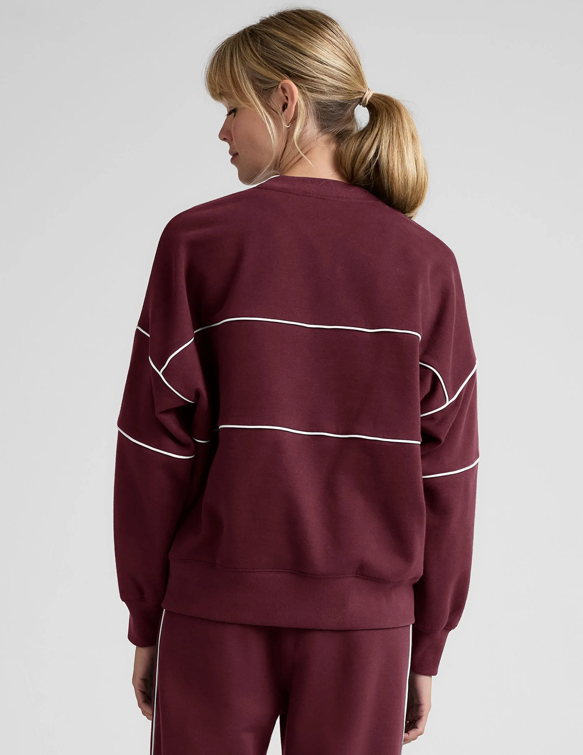 LuxeFleece Piper Boxy Sweatshirt sold by Beyond Yoga product image thumbnail 4
