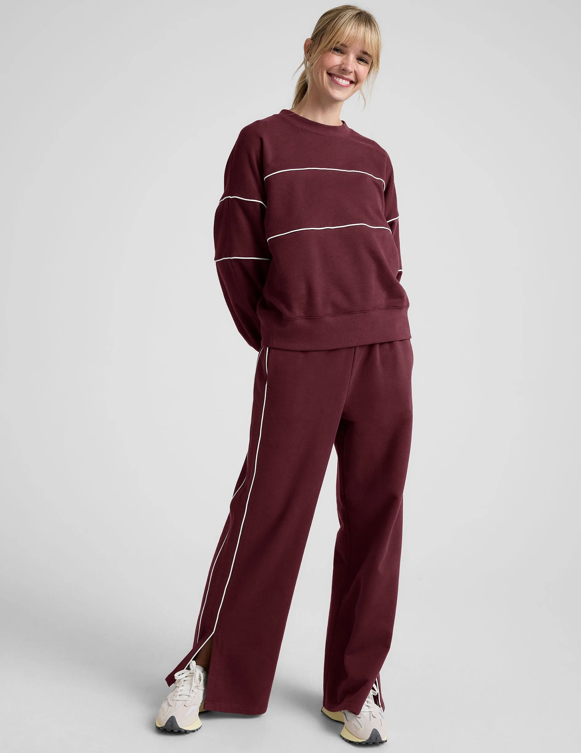 LuxeFleece Piper Boxy Sweatshirt sold by Beyond Yoga product image thumbnail 5