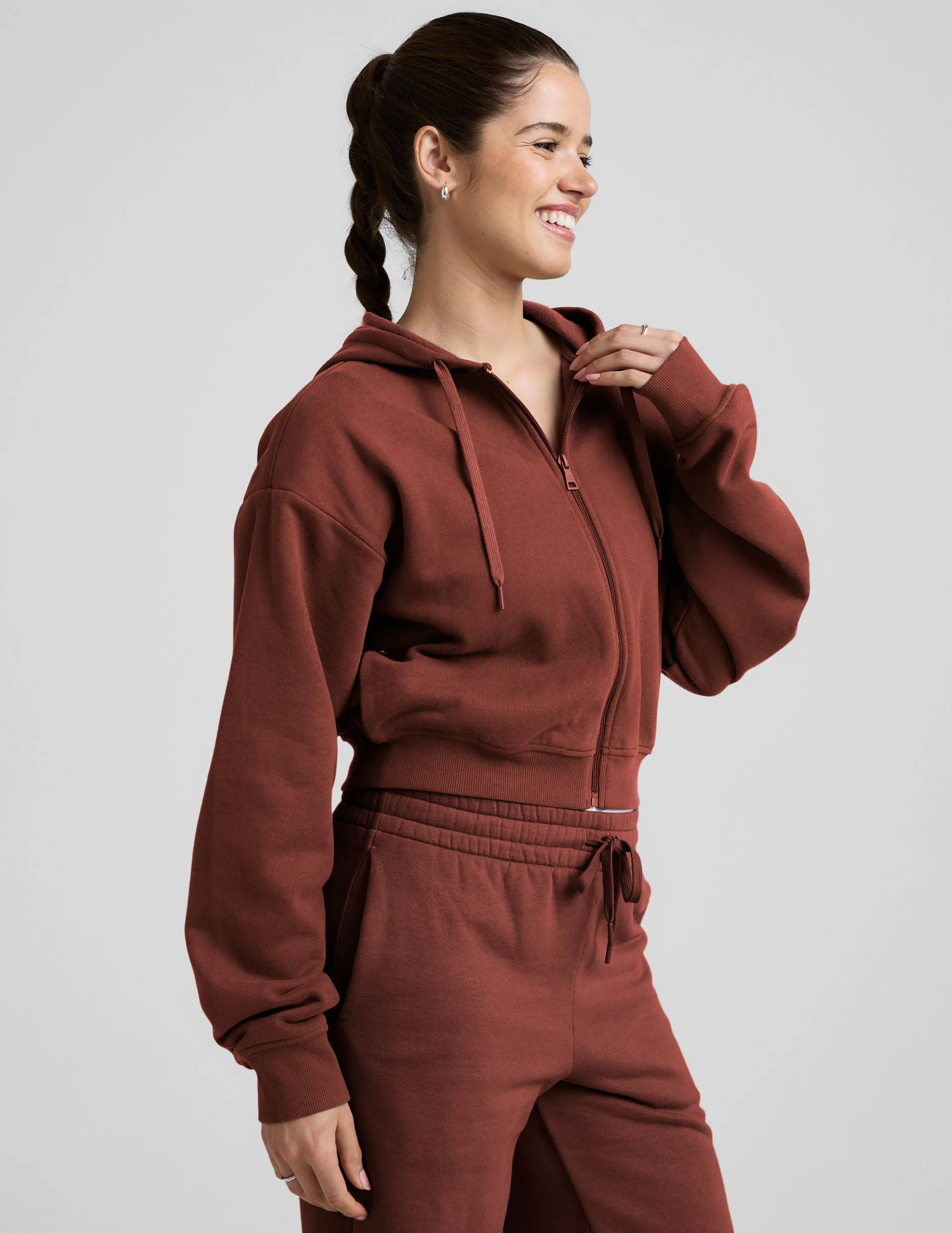 LuxeFleece Zip Up Hoodie sold by Beyond Yoga product image thumbnail 3