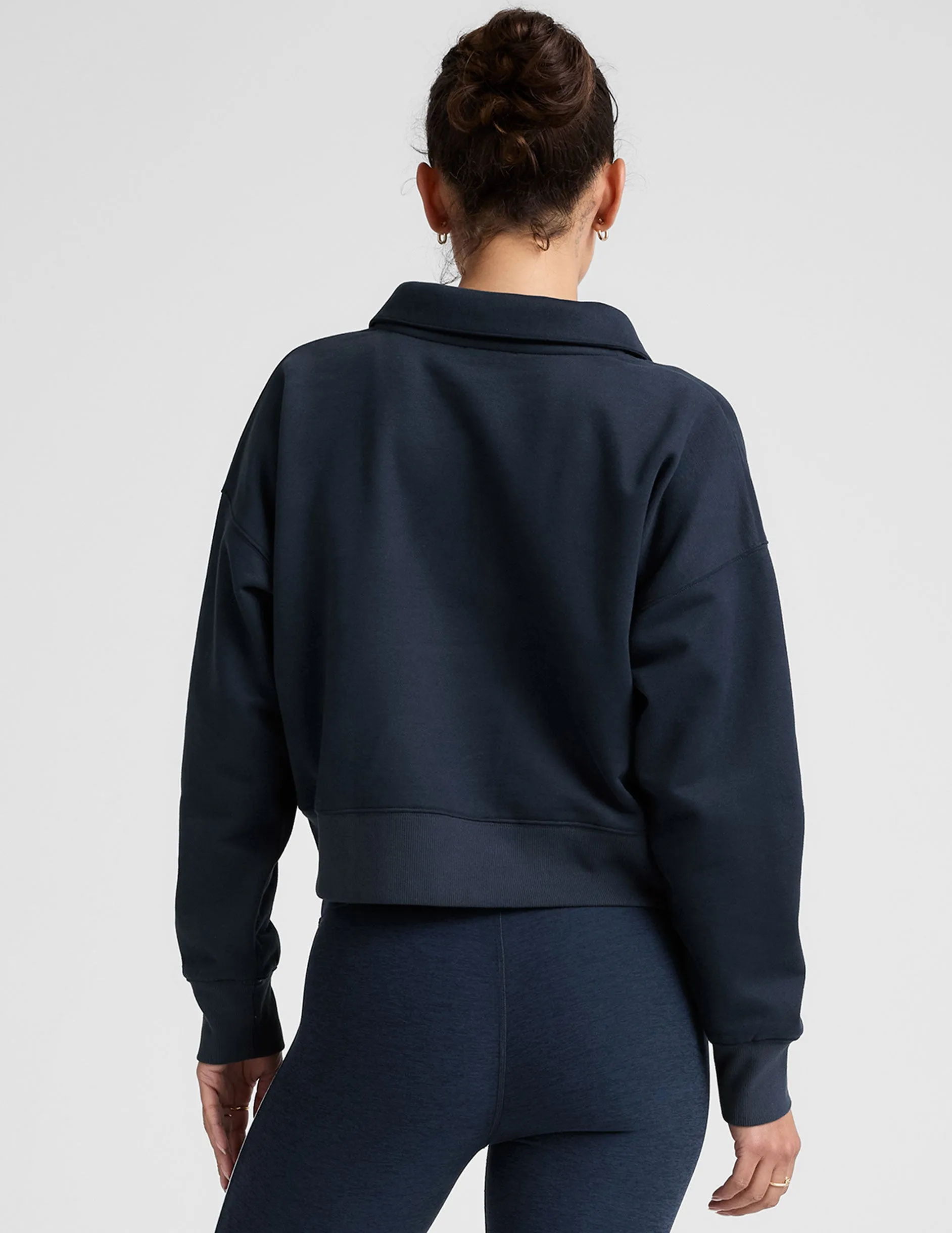 LuxeFleece Collared Sweatshirt sold by Beyond Yoga product image thumbnail 5