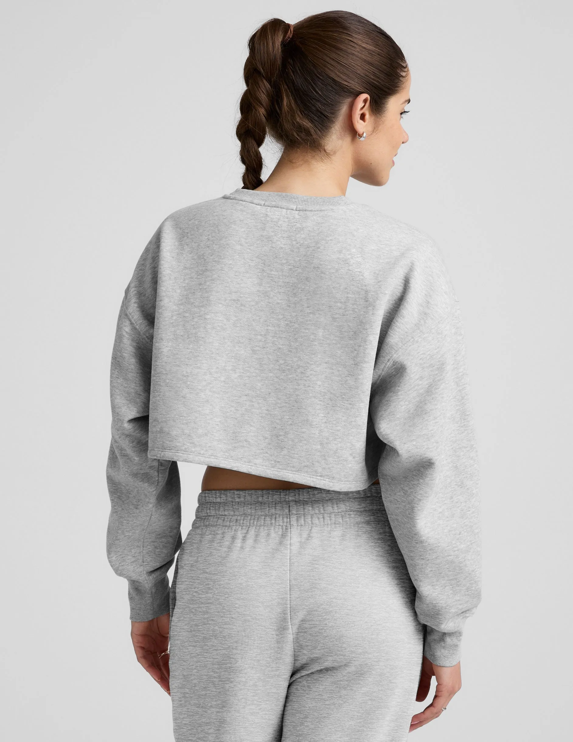 LuxeFleece Cropped Sweatshirt sold by Beyond Yoga product image thumbnail 5