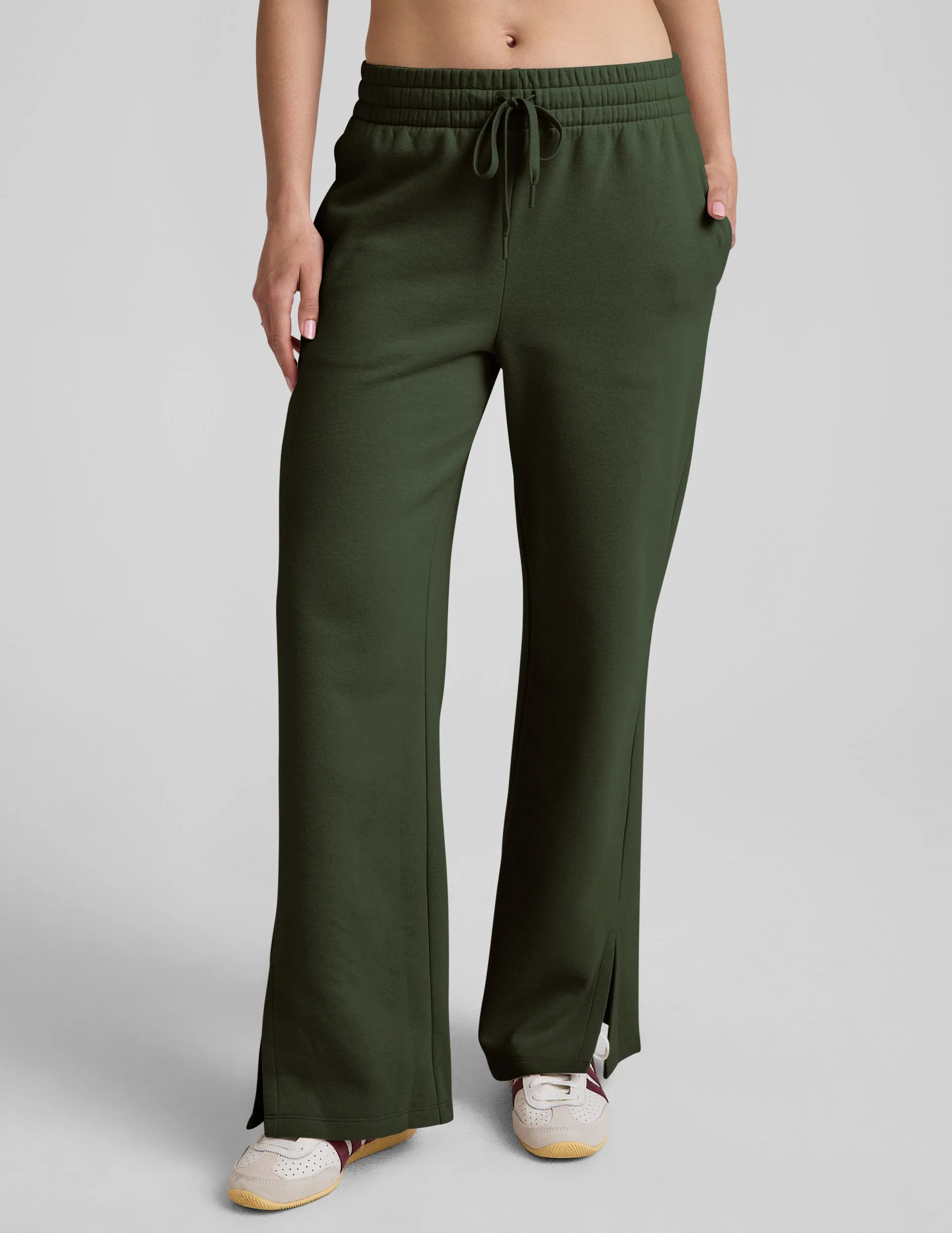 LuxeFleece Side Slit Wide Leg Pant sold by Beyond Yoga product image thumbnail 3