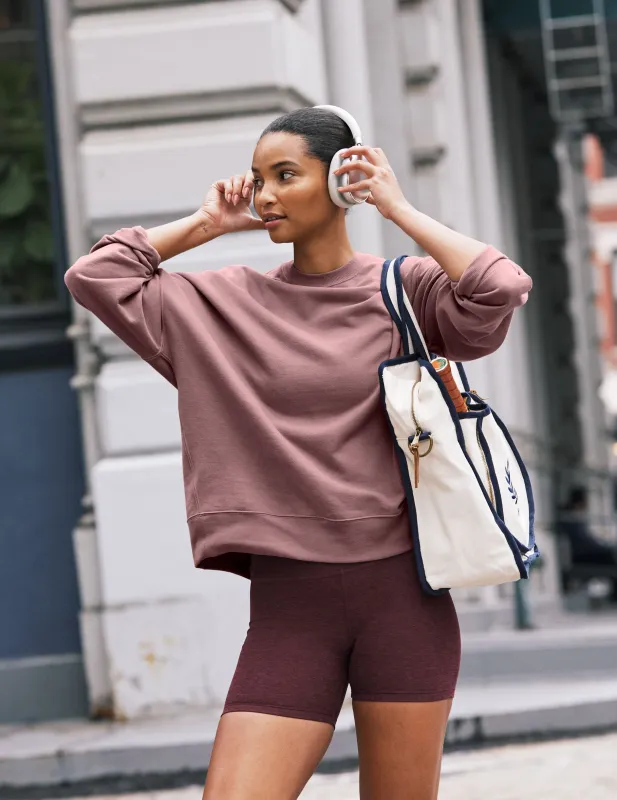 LuxeFleece Oversized Sweatshirt sold by Beyond Yoga