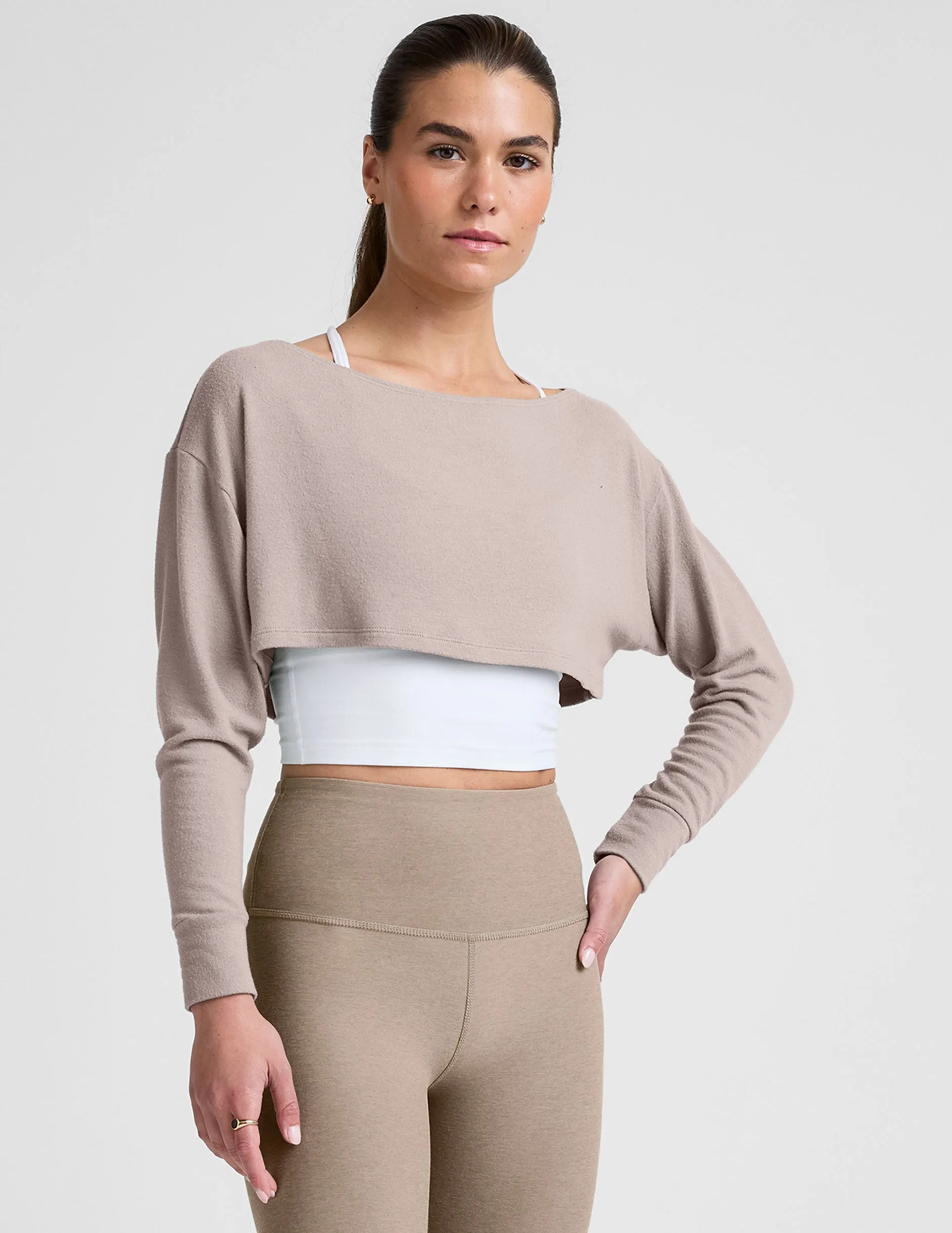Duet 2-Way Convertible Shrug sold by Beyond Yoga product image thumbnail 4