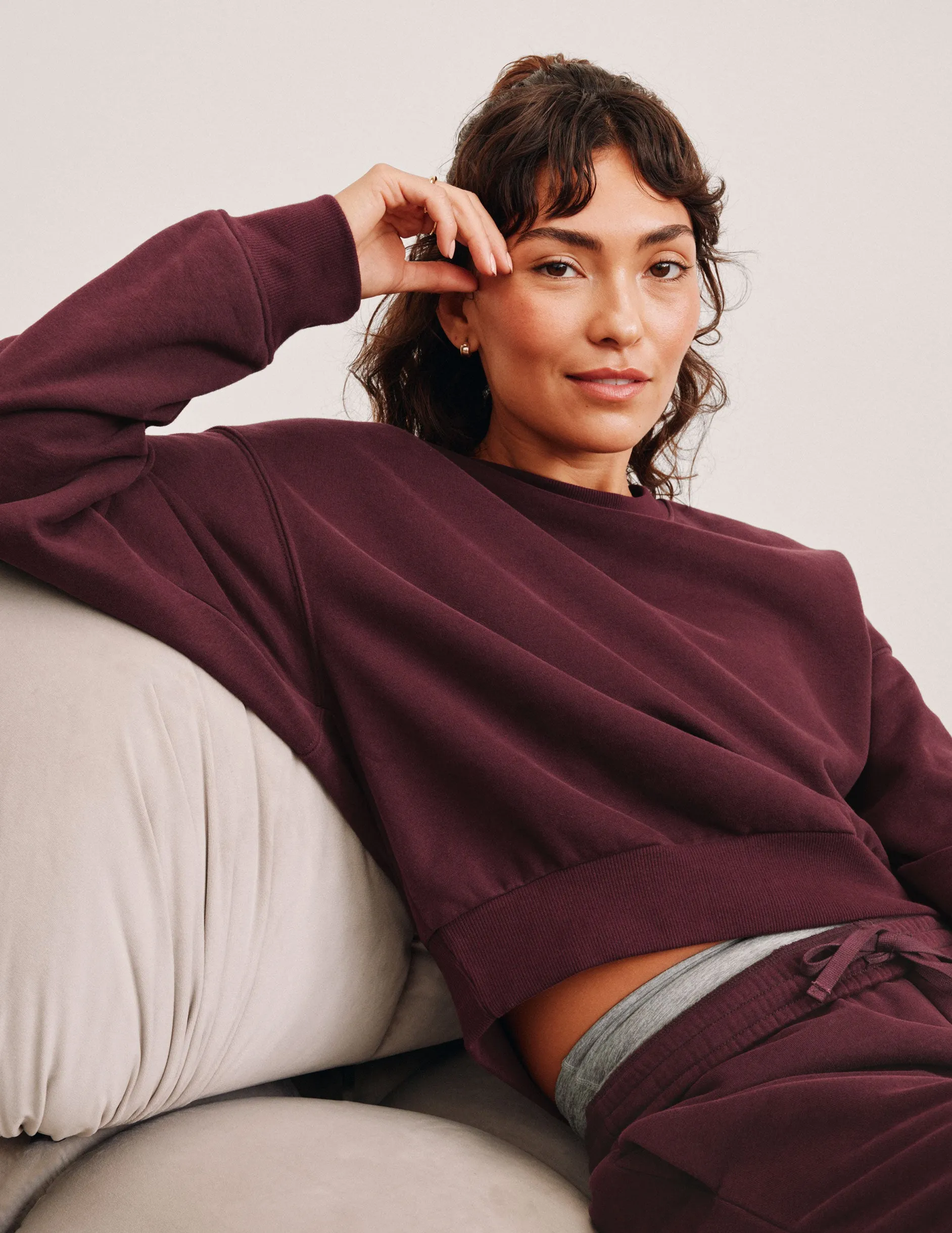 LuxeFleece Crewneck Sweatshirt sold by Beyond Yoga product image thumbnail 2