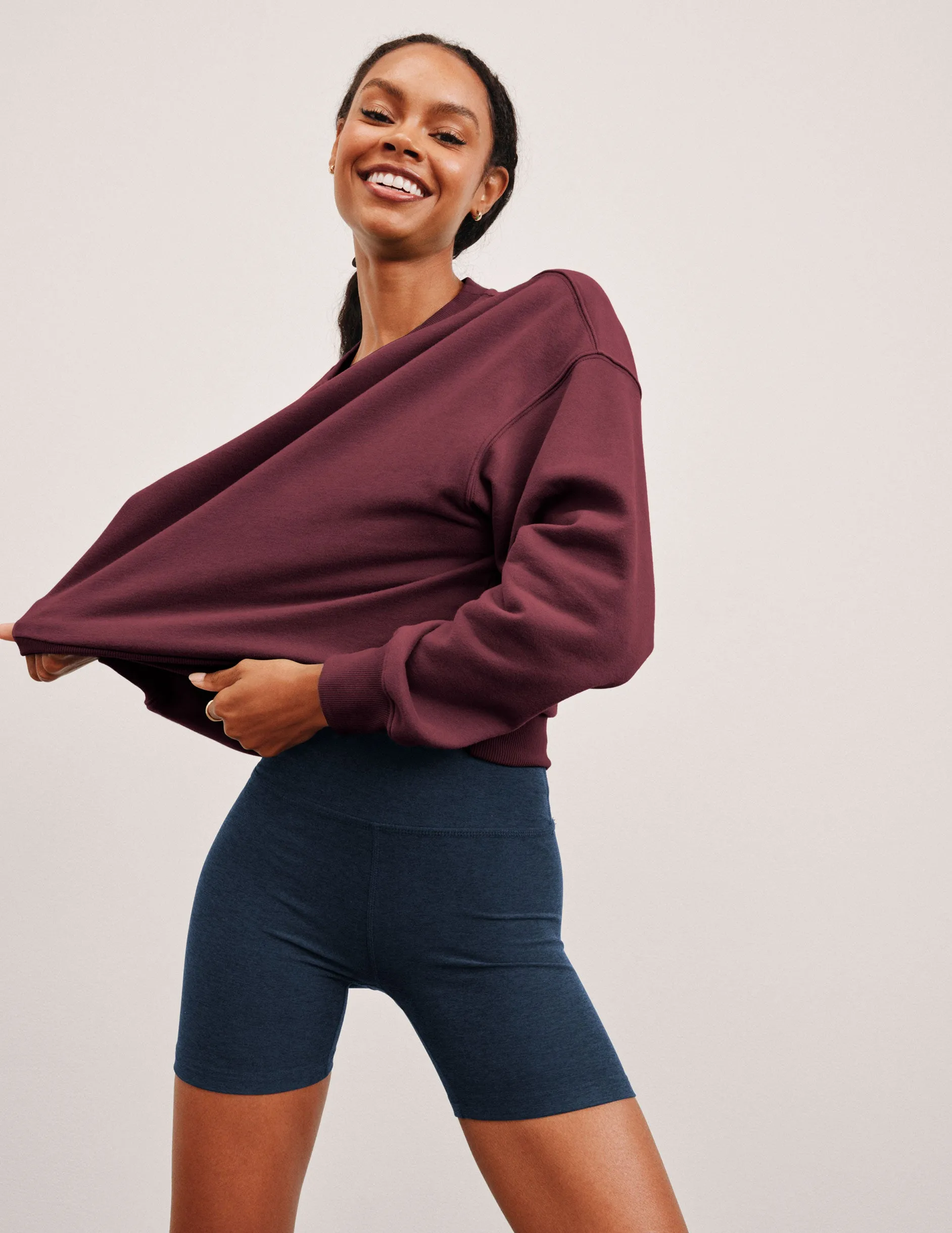 LuxeFleece Crewneck Sweatshirt sold by Beyond Yoga product image thumbnail 4