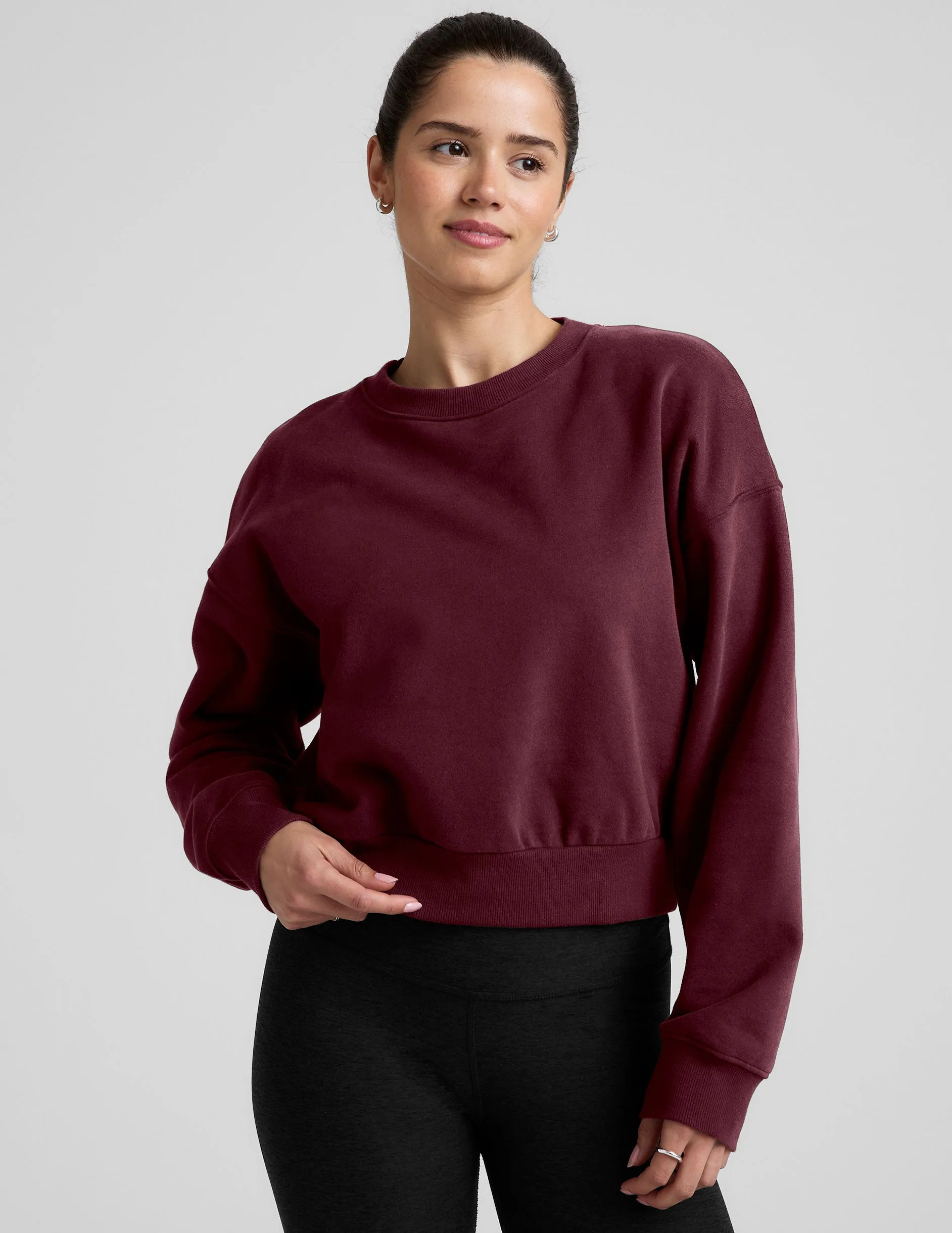 LuxeFleece Crewneck Sweatshirt sold by Beyond Yoga product image thumbnail 5