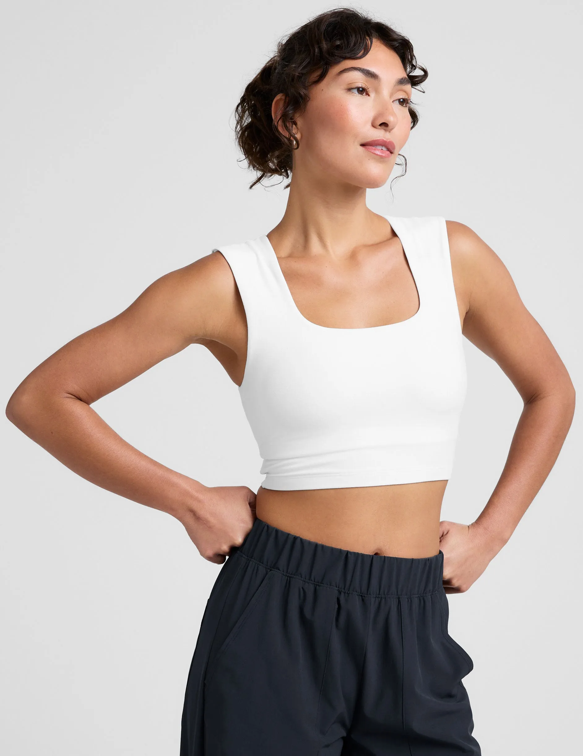 Spacedye Square Up Cropped Tank sold by Beyond Yoga product image thumbnail 2