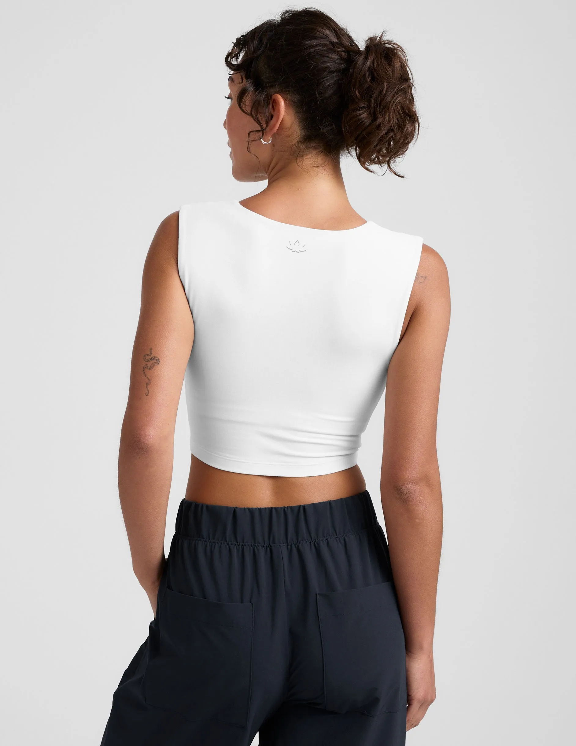 Spacedye Square Up Cropped Tank sold by Beyond Yoga product image thumbnail 3