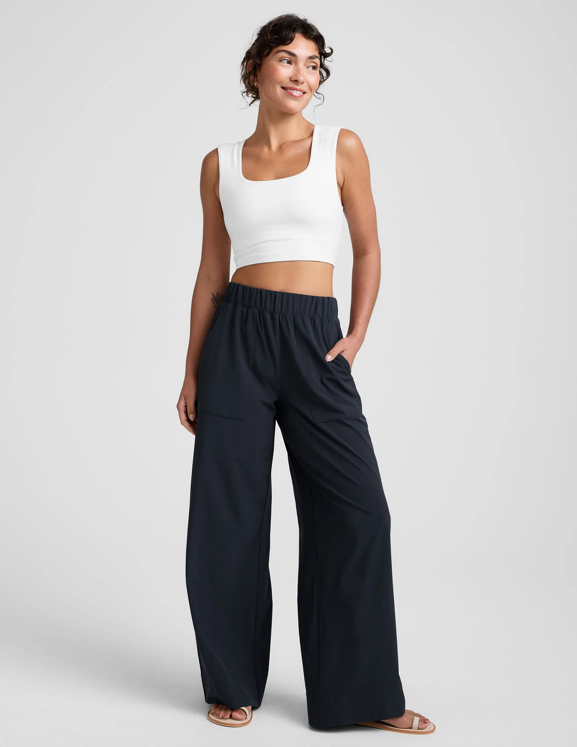 Spacedye Square Up Cropped Tank sold by Beyond Yoga product image thumbnail 4