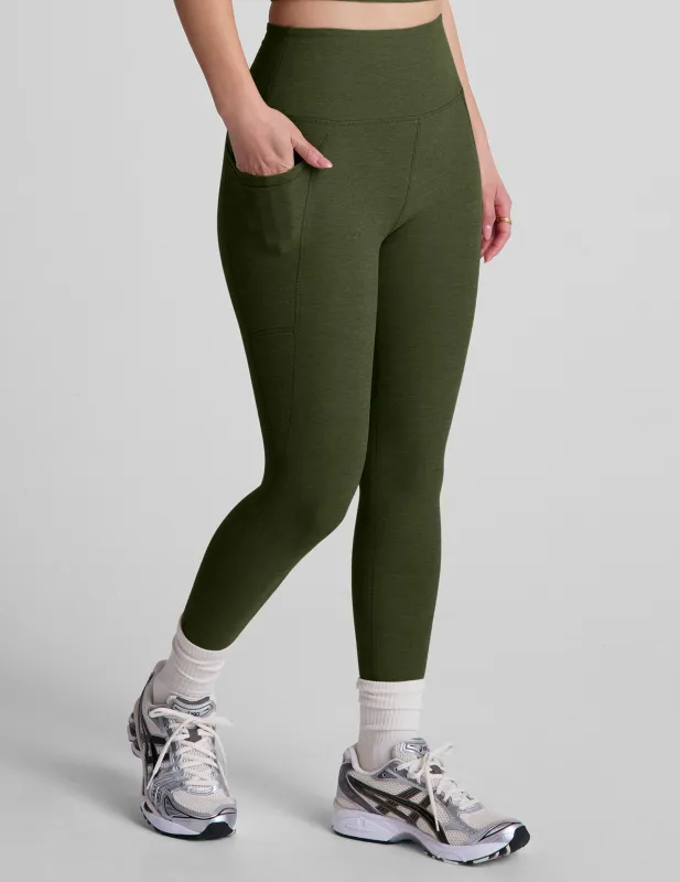 Spacedye Out Of Pocket High Waisted Capri Legging sold by Beyond Yoga