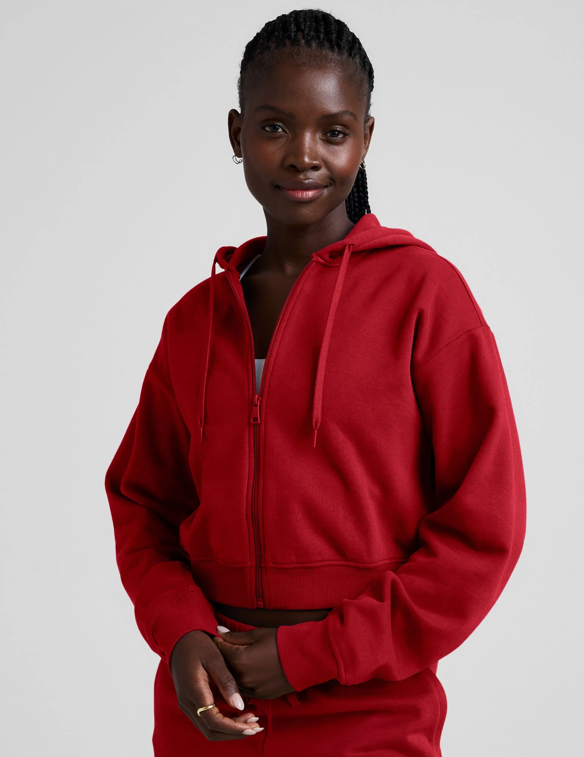 LuxeFleece Zip Up Hoodie sold by Beyond Yoga product image thumbnail 4
