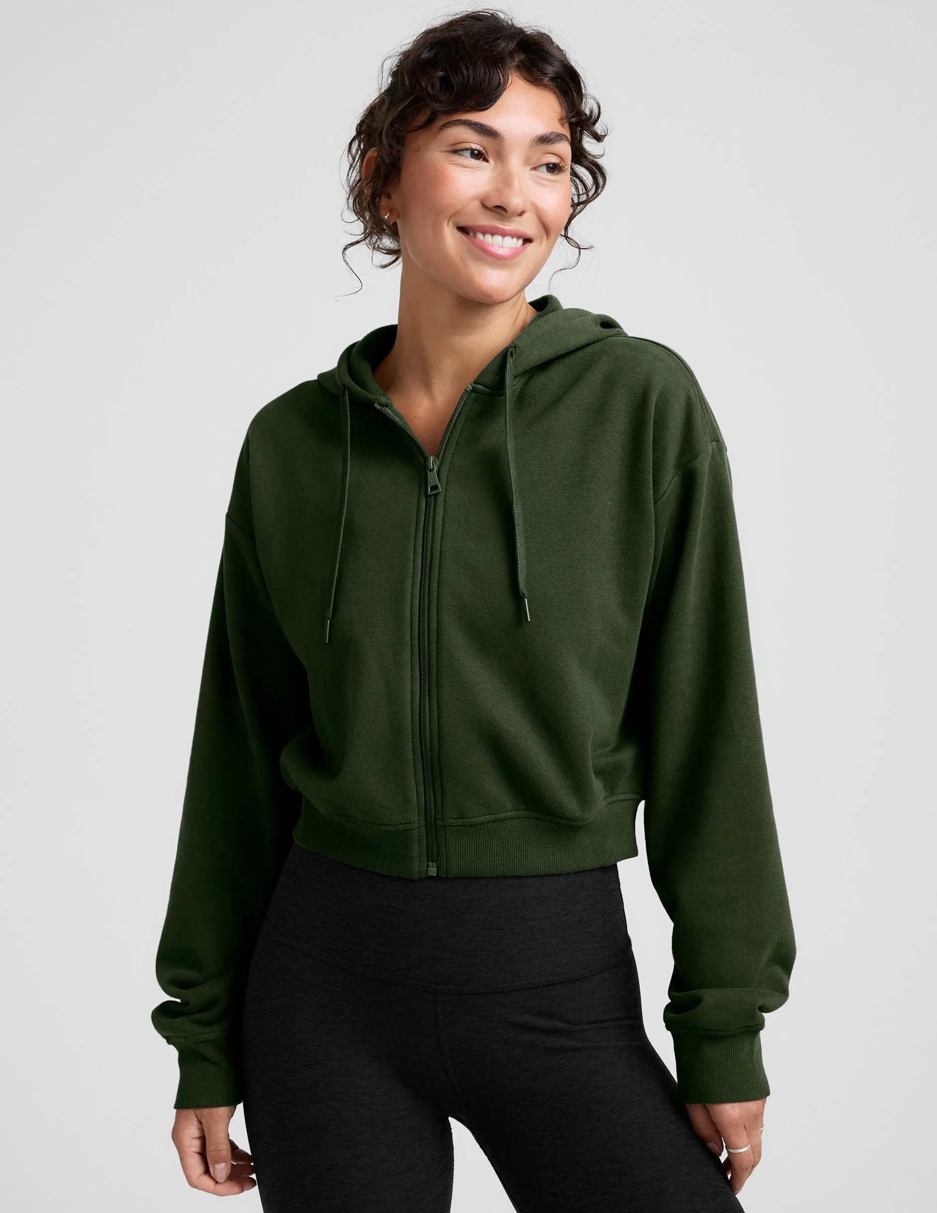 LuxeFleece Zip Up Hoodie sold by Beyond Yoga product image thumbnail 4