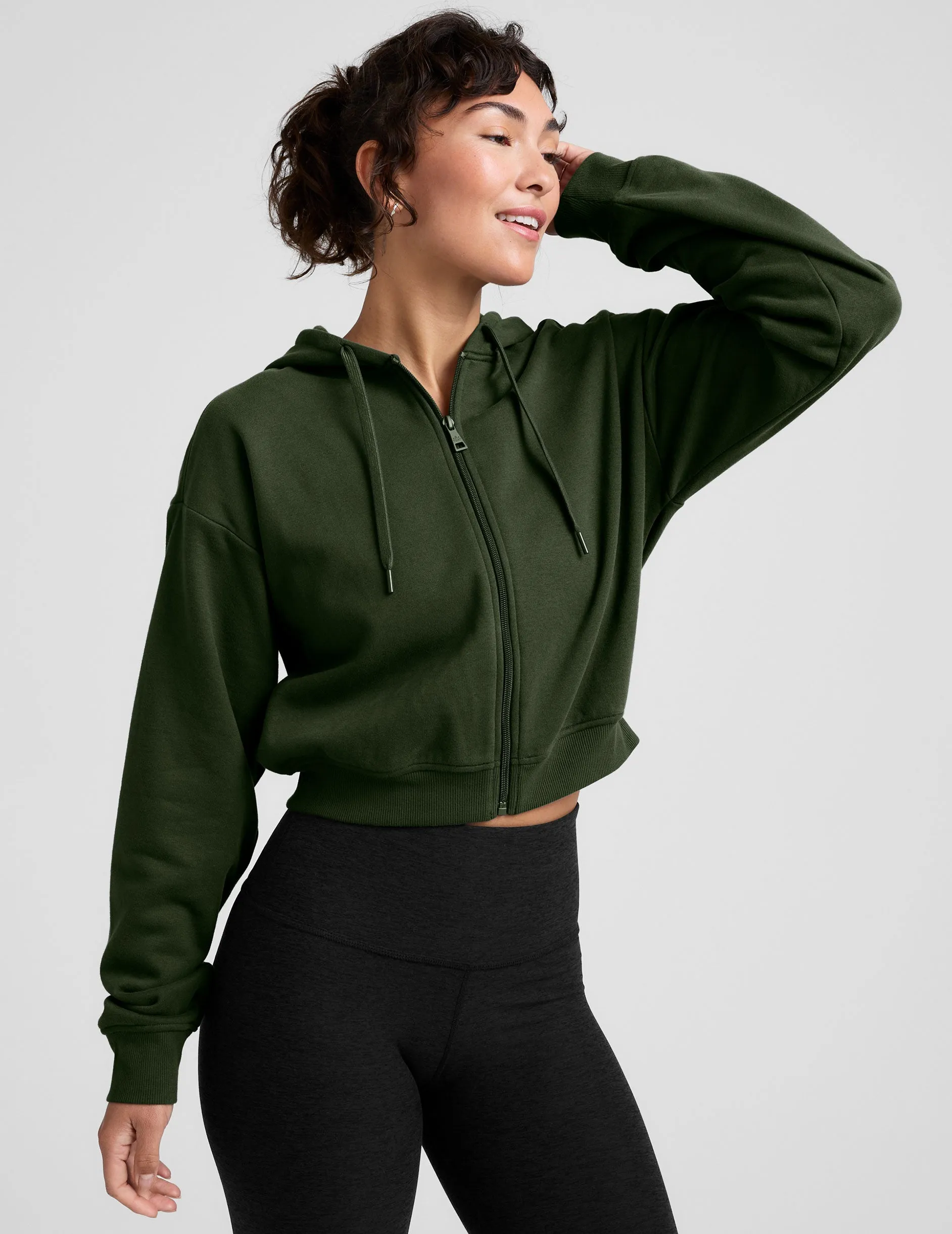 LuxeFleece Zip Up Hoodie sold by Beyond Yoga product image thumbnail 5