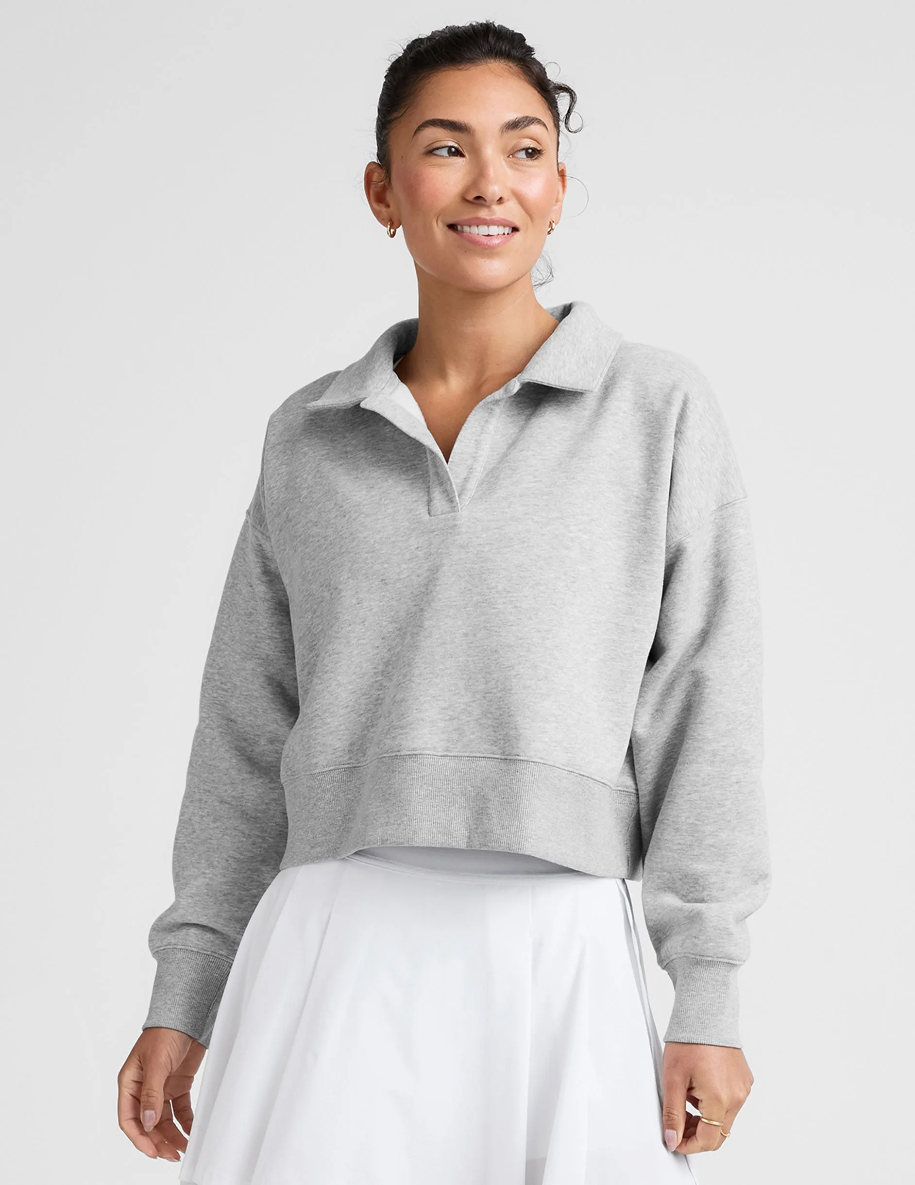 LuxeFleece Collared Sweatshirt sold by Beyond Yoga product image thumbnail 2